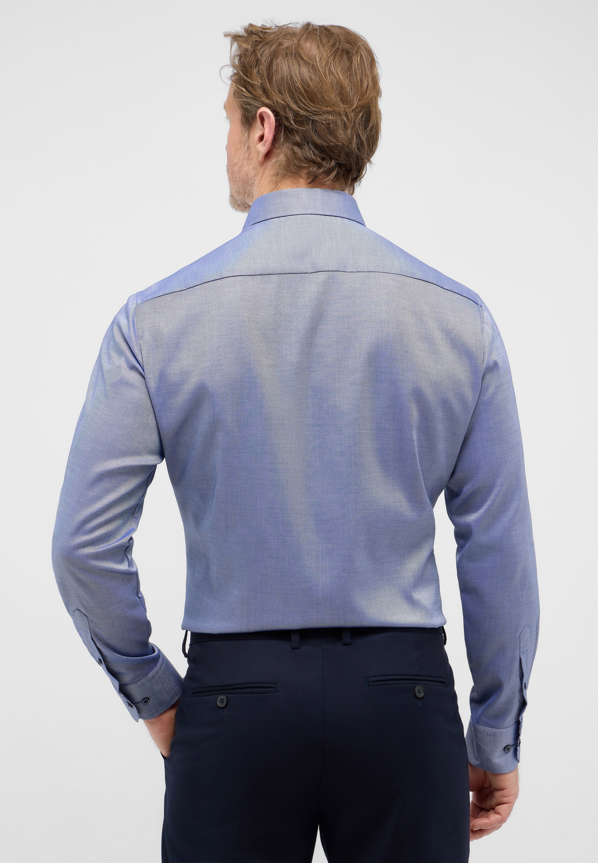 Eterna Langarmhemd »MODERN FIT«, EASY IRON (bügelleicht)