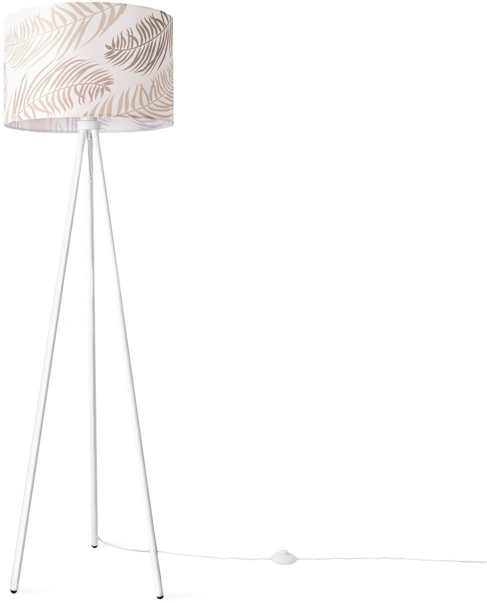 Paco Home Stehlampe »Trina Kuba« E27 Wohnzimmer  Kinderzimmer Lampenschirm Zimmer Deko Schlafzimmer Palme