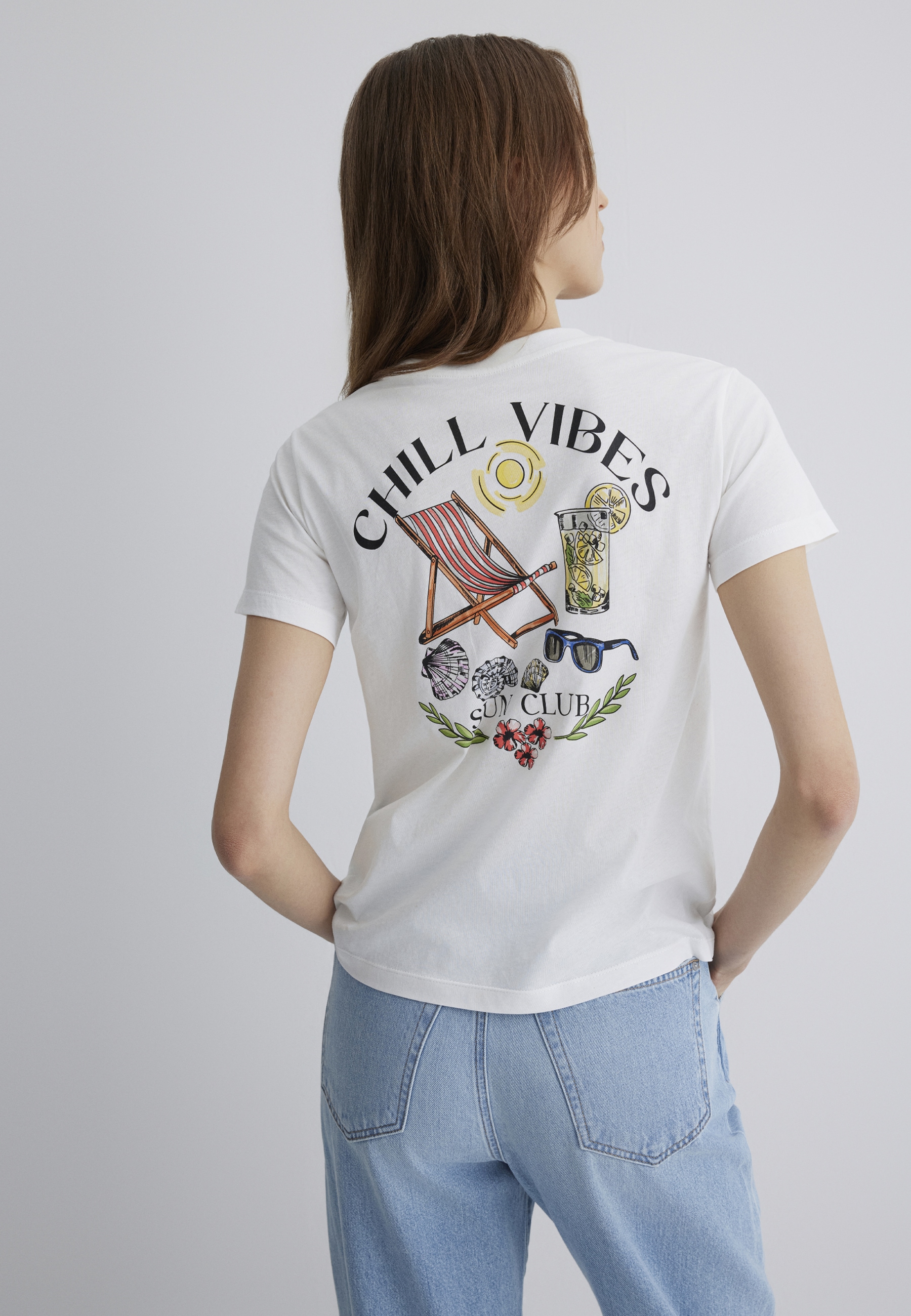 Mavi T-Shirt »BEACH PRINTED T-SHIRT«, Print T-Shirt
