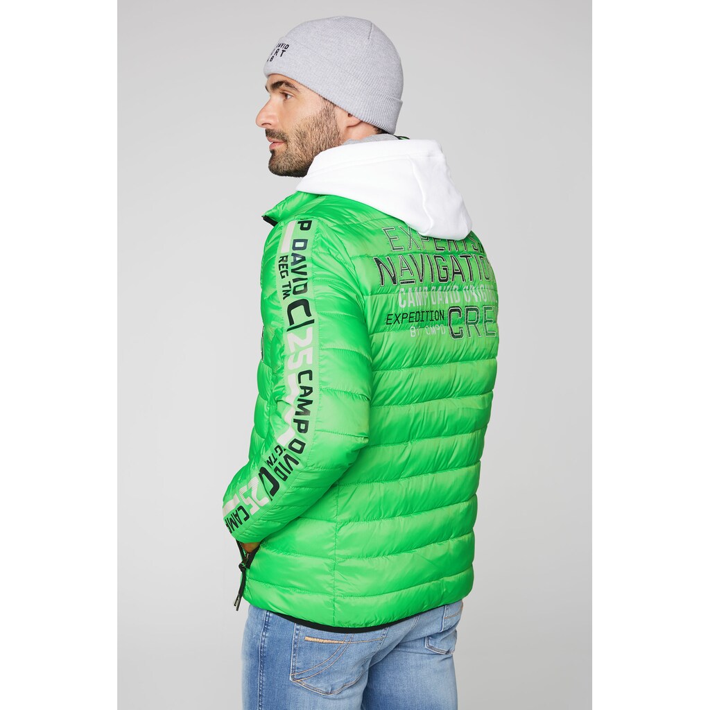 CAMP DAVID Outdoorjacke, ohne Kapuze