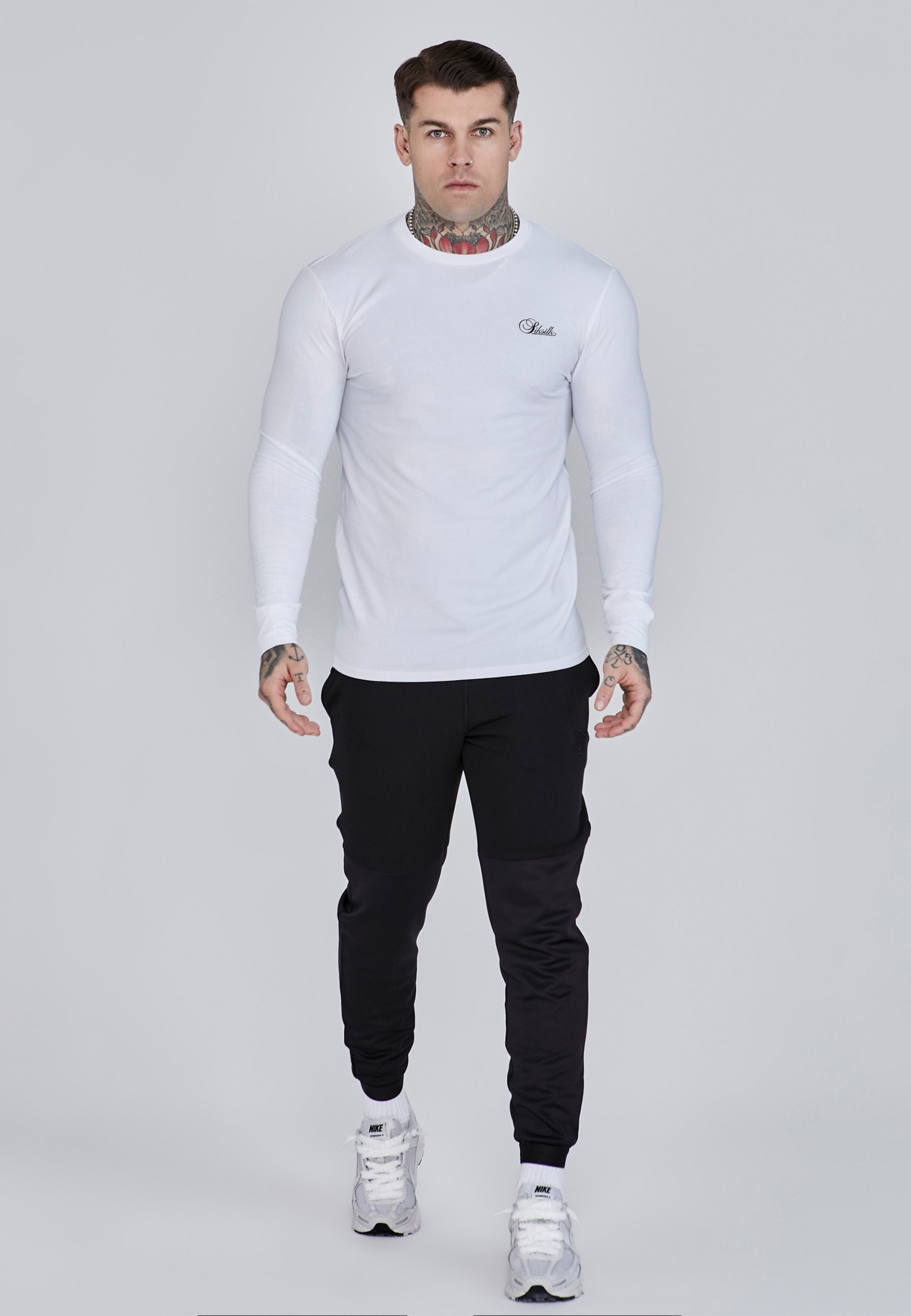 Siksilk Langarmshirt »SikSilk Essentials LS T-Shirt« 1
