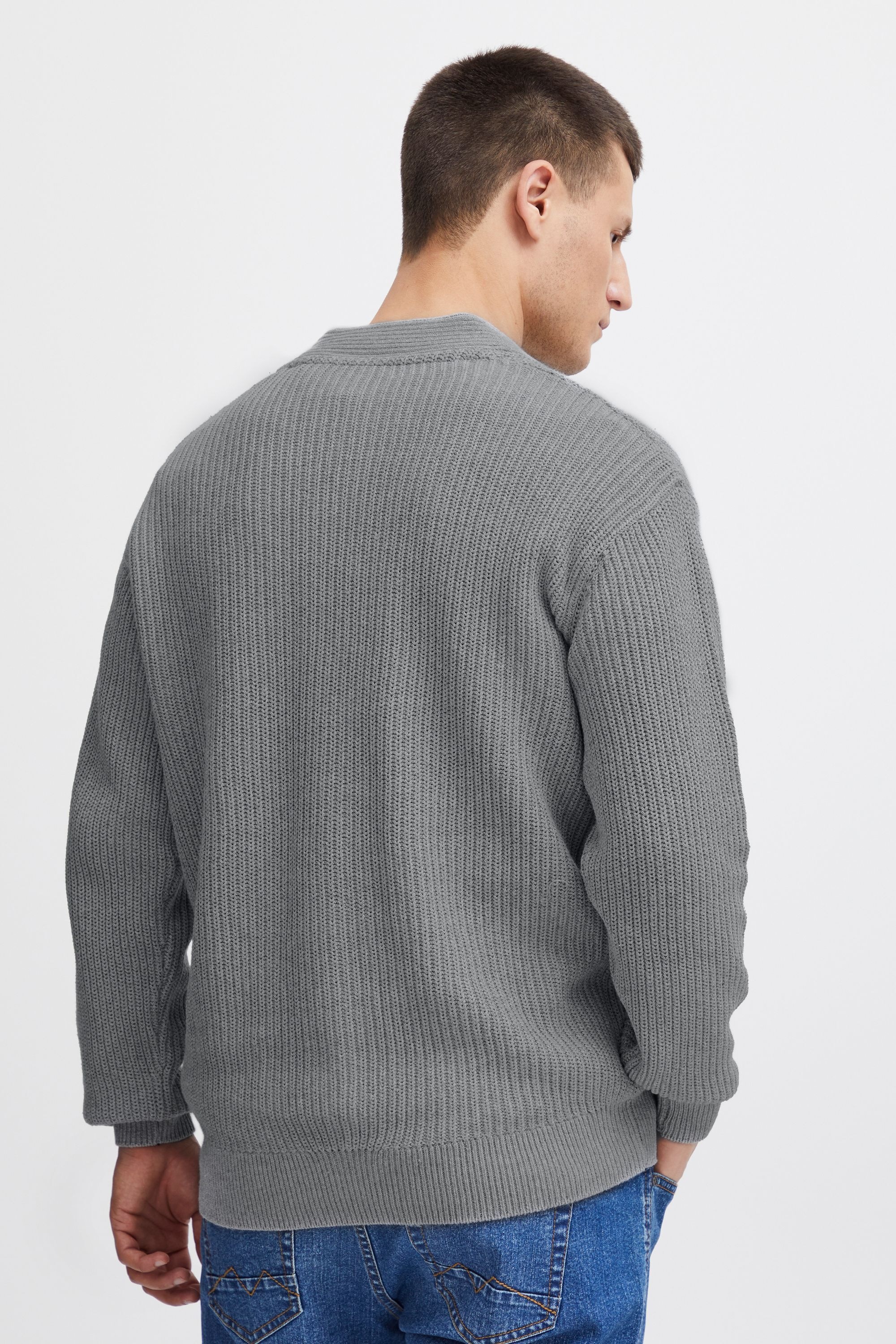 !solid SDGore Cardigan Gray XL 3