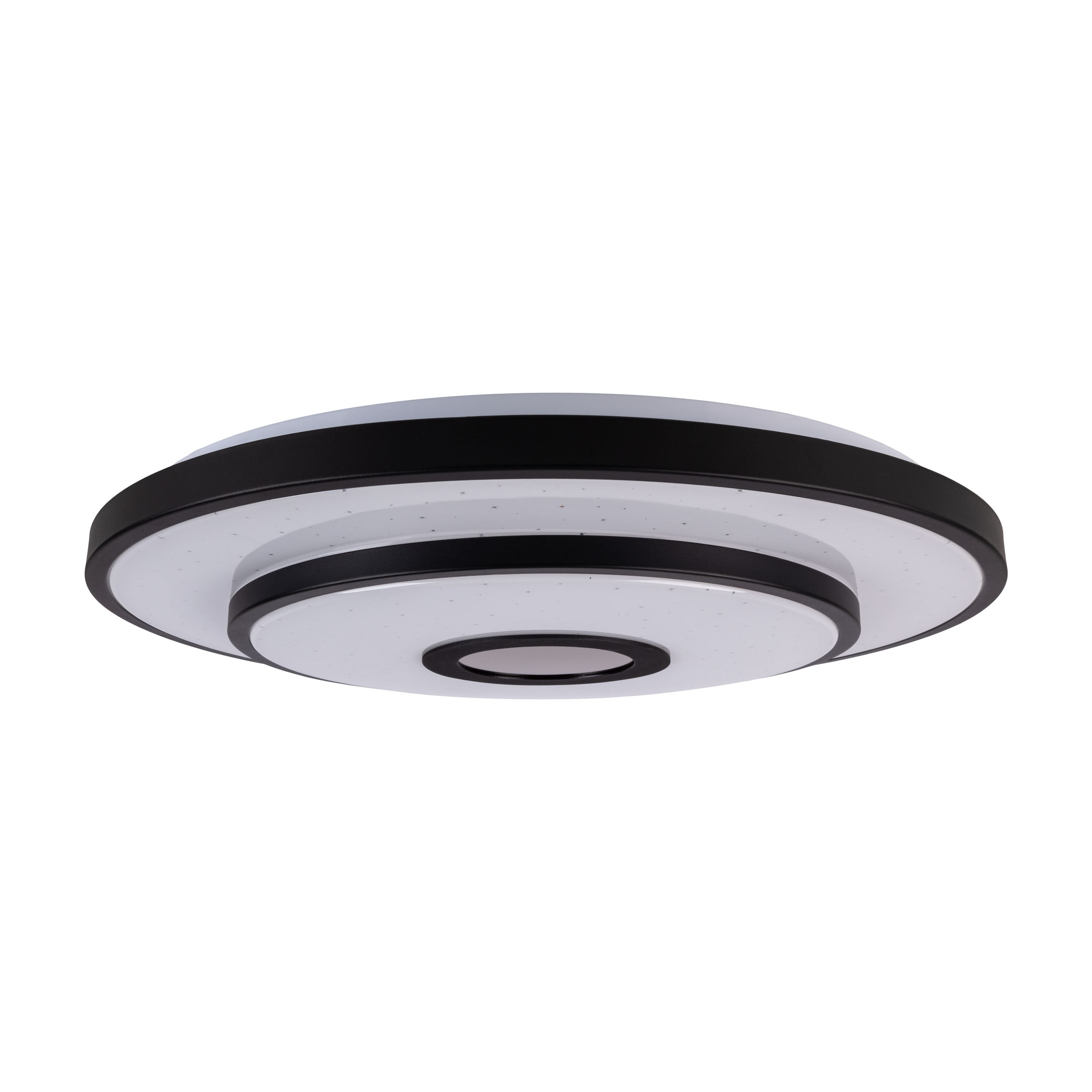 näve LED Deckenleuchte »Genua« LED-Modul 1 Stk. warmweiß - kaltweiß Dimmbar per IR-Fernbedienung, CCT, Memory, Nachlicht, Kristalleffekt