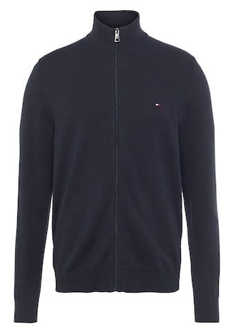 TOMMY HILFIGER Megztinis »DE COTTON ZIP THROUGH«