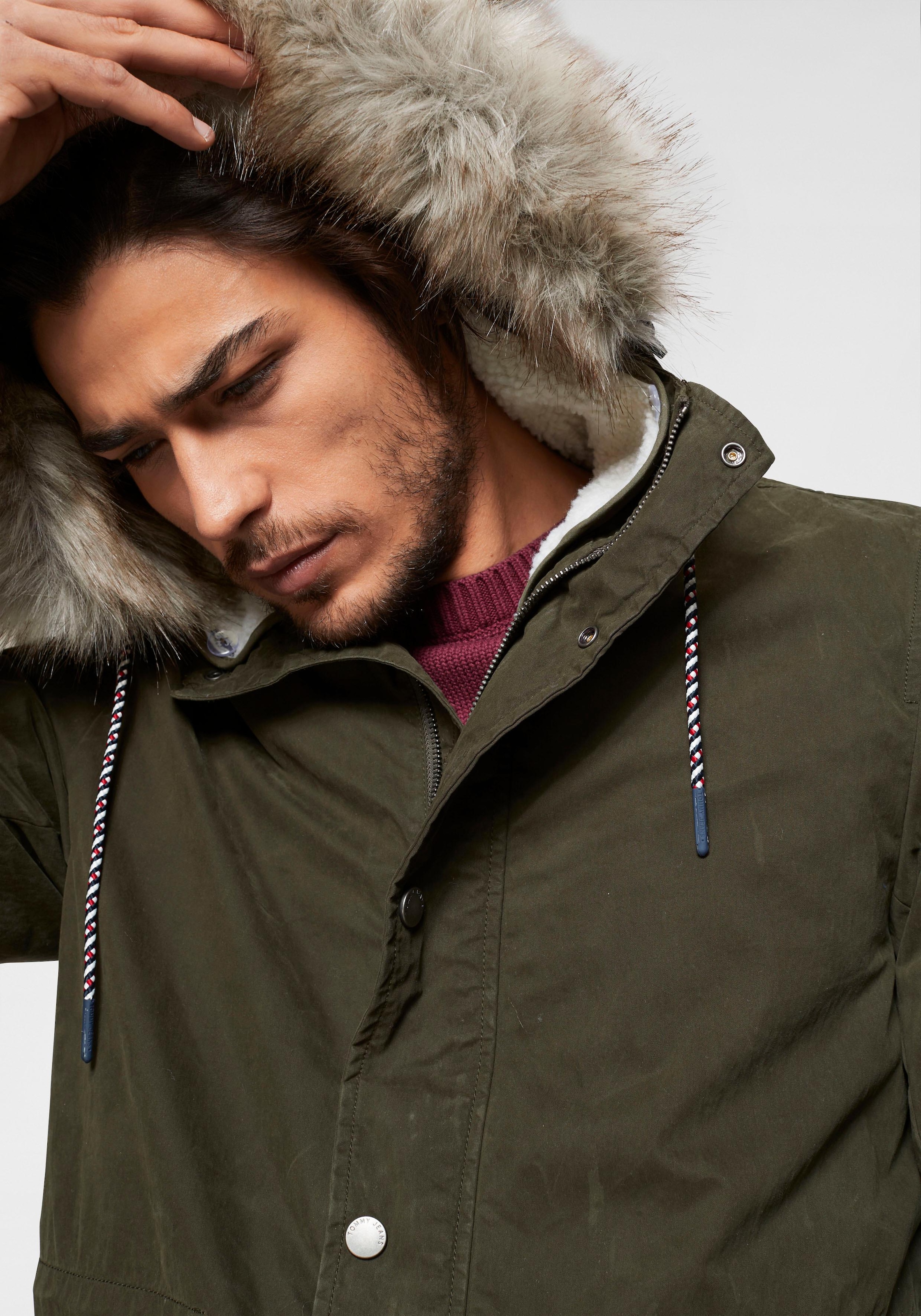 Tommy jeans best sale tjm lined parka