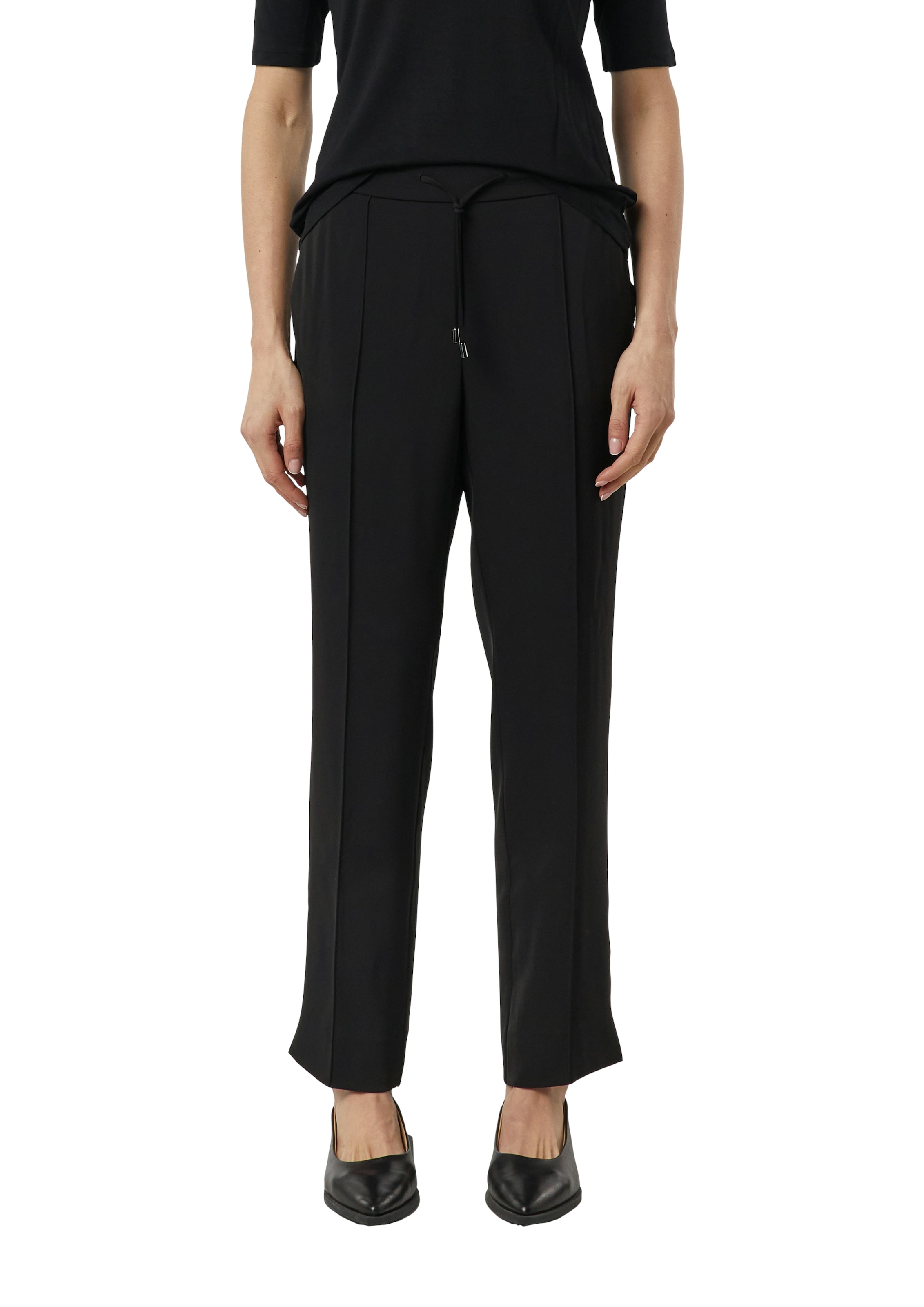 Comma Stoffhose mit Gummizug und Kordelzug günstig online kaufen