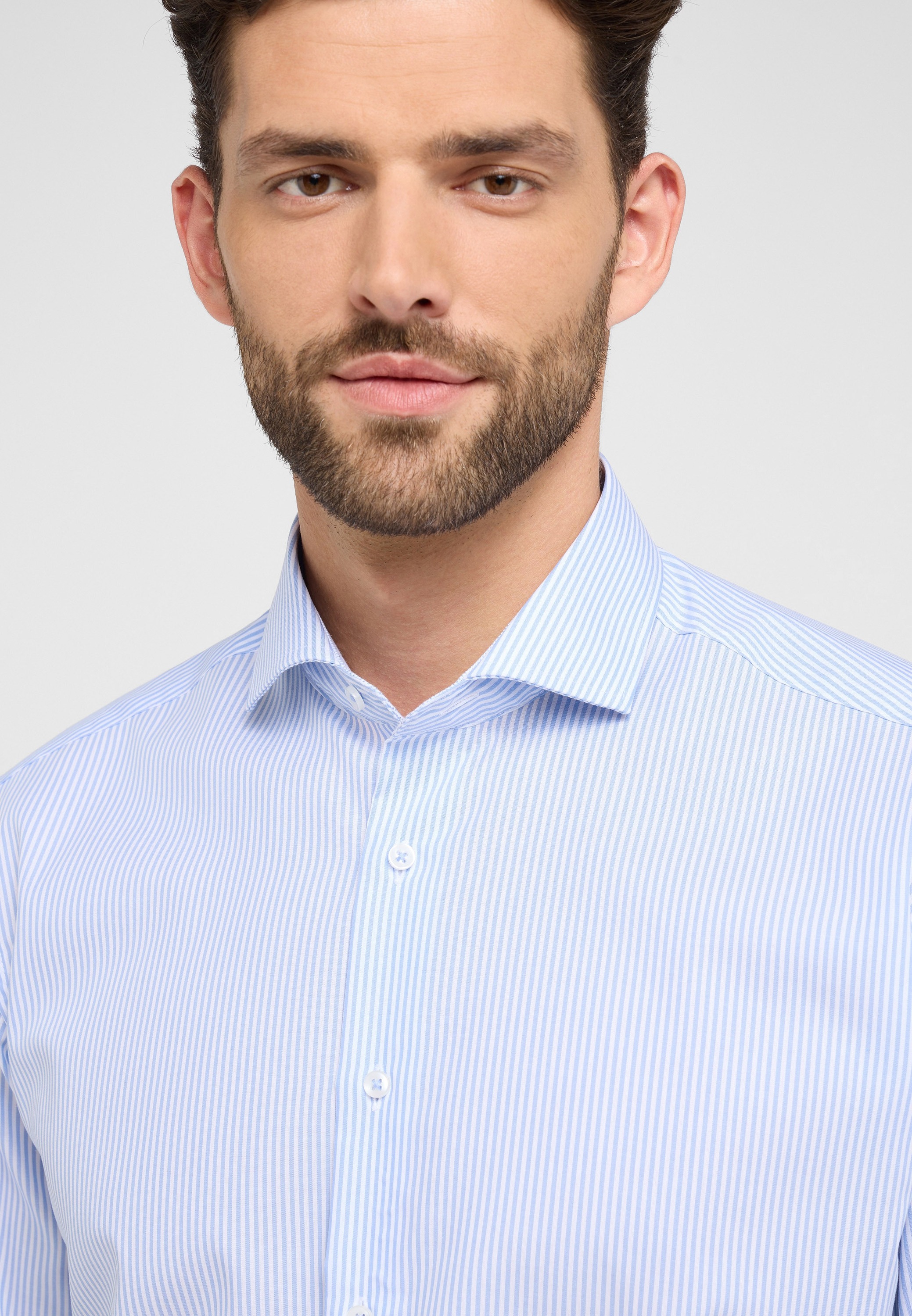 Eterna Langarmhemd »MODERN FIT« NON IRON (bügelfrei)