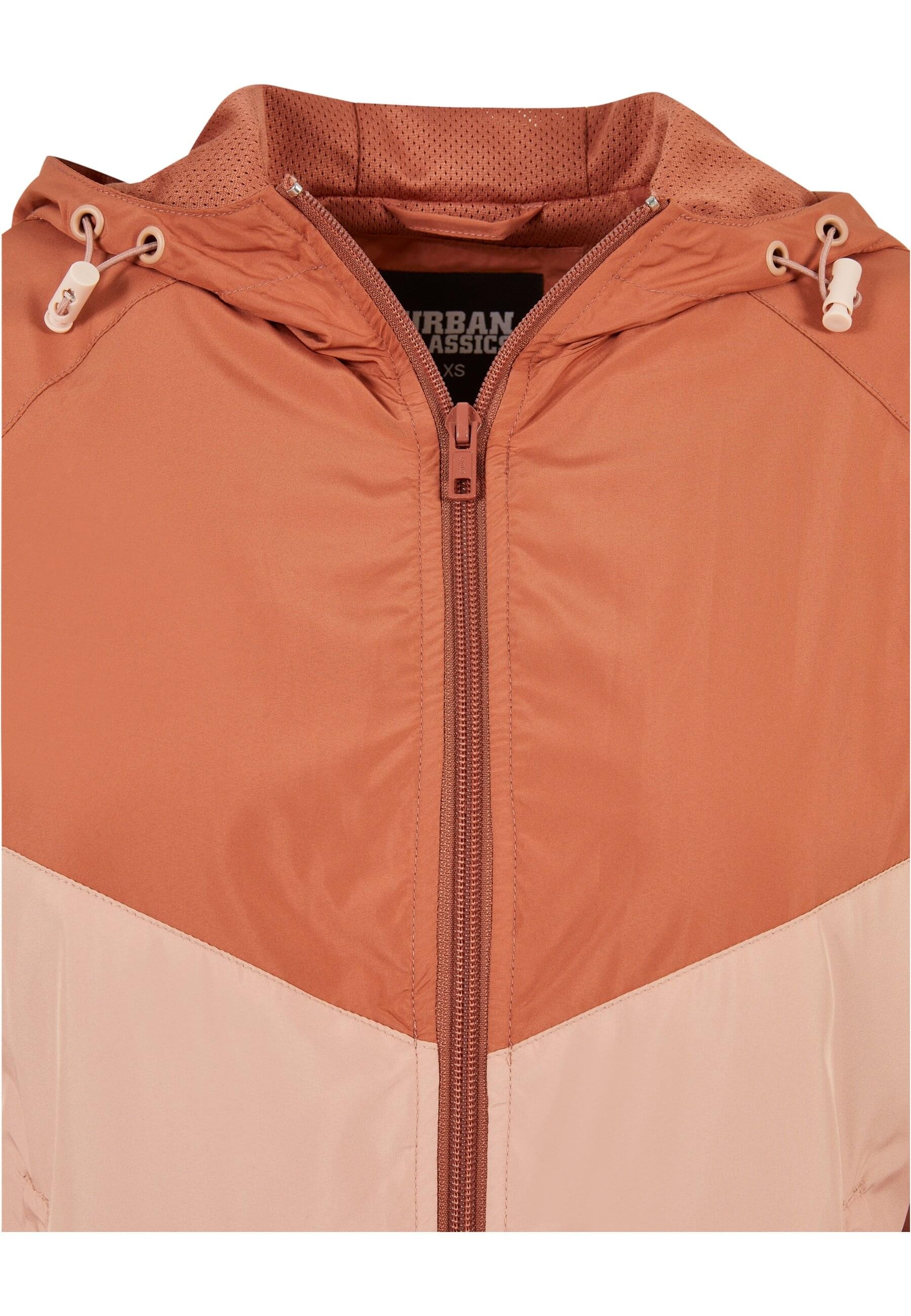 URBAN CLASSICS Anorak »Urban Classics Damen Ladies Arrow Windbreaker«, (1 St.), mit Kapuze