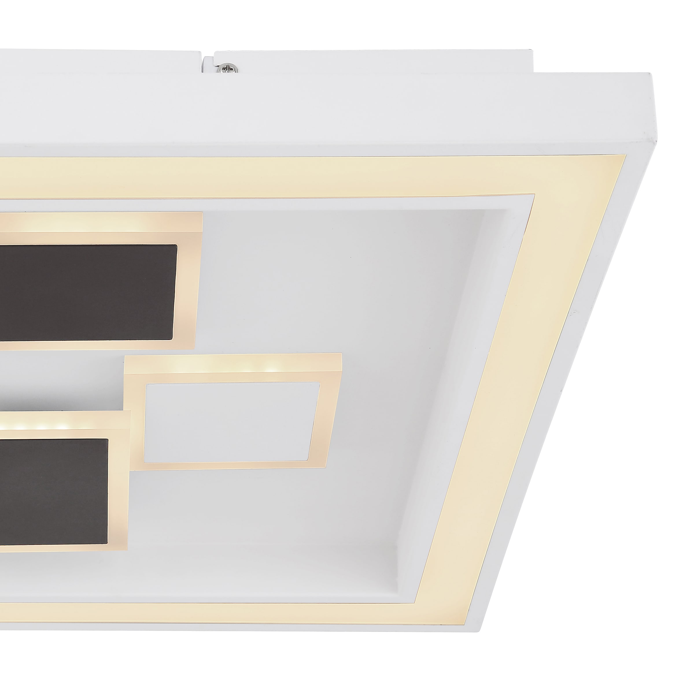 GLOBO LIGHTING LED Deckenleuchte »NOLO«, Leuchtmittel LED-Modul | LED fest integriert, Deckenlampe/Farben: rot-grün-blau/Wohnzimmer/Schlafzimmer