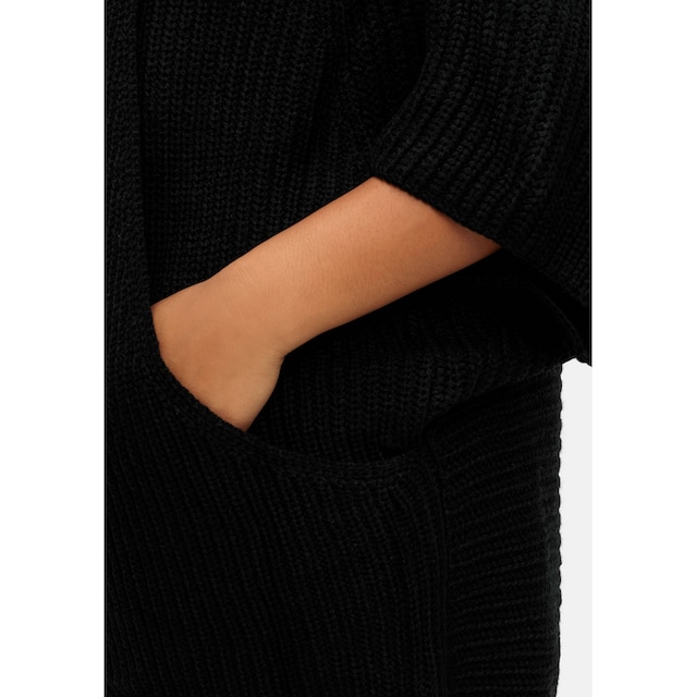 Sheego Cardigan »Große Größen«, in offener Form, mit verkürztem Ärmel für  bestellen | BAUR