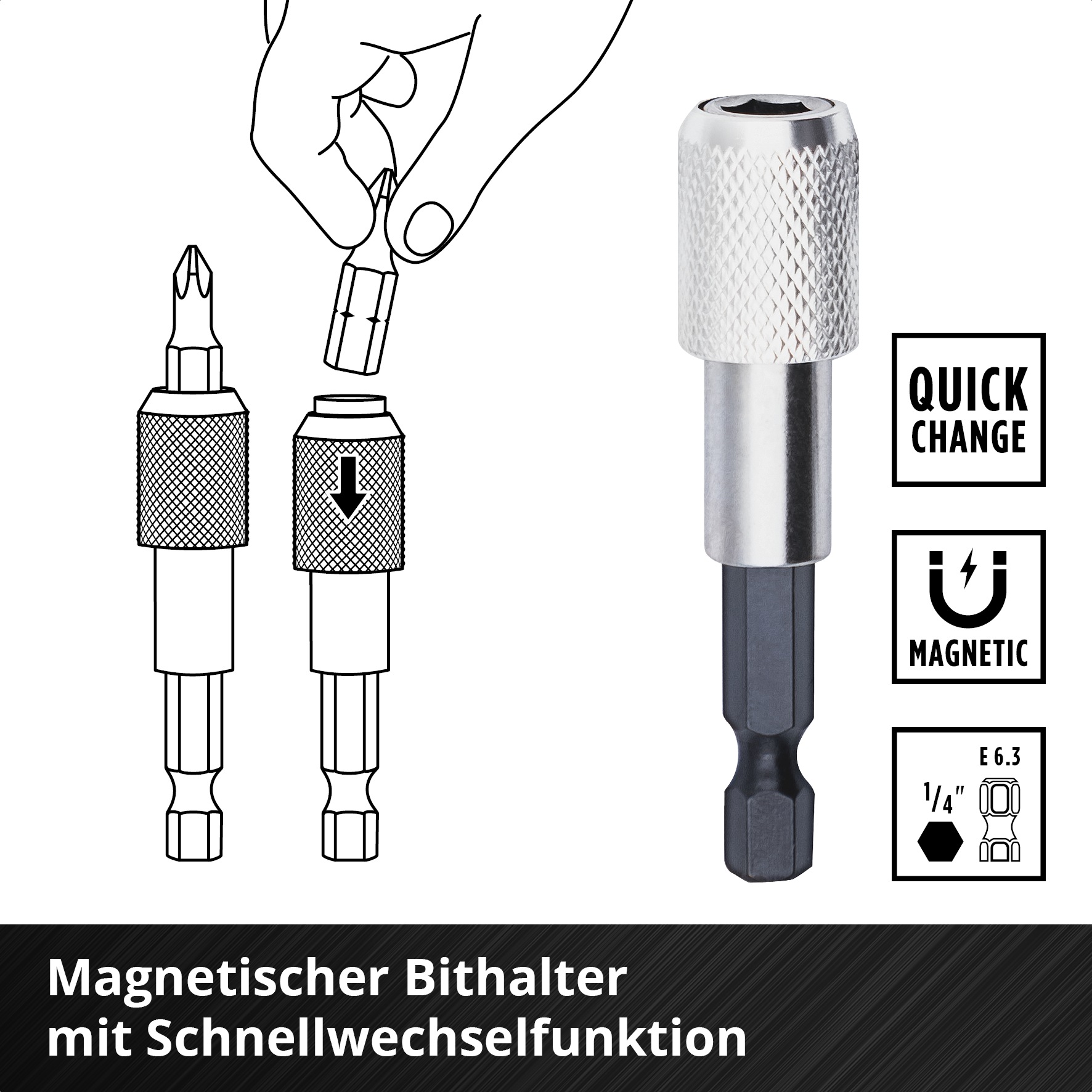 Einhell Bit-Set »M-CASE«, 42-tlg.