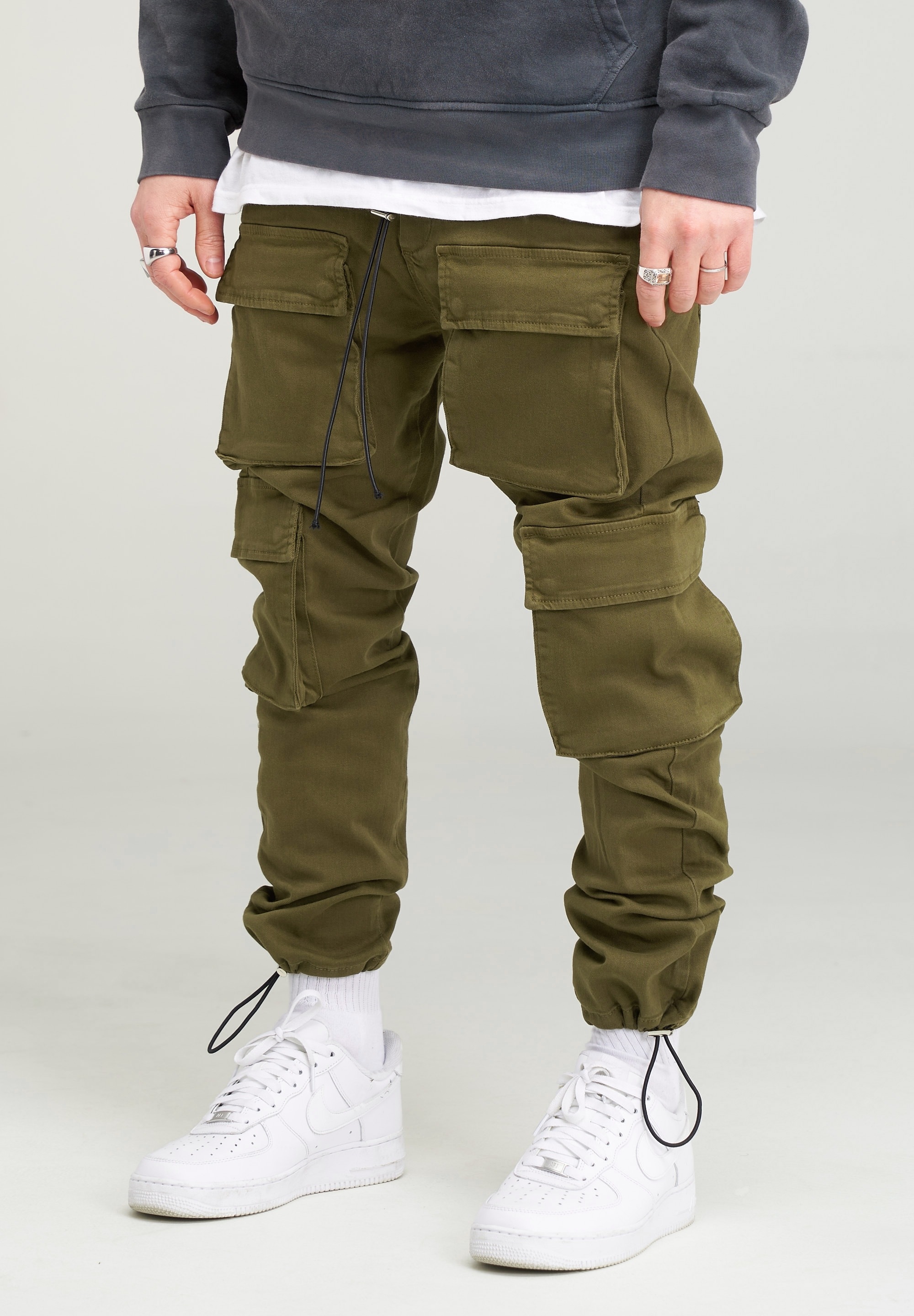 2Y Premium Cargohose »ELIJAH«, mit elastischem Bund
