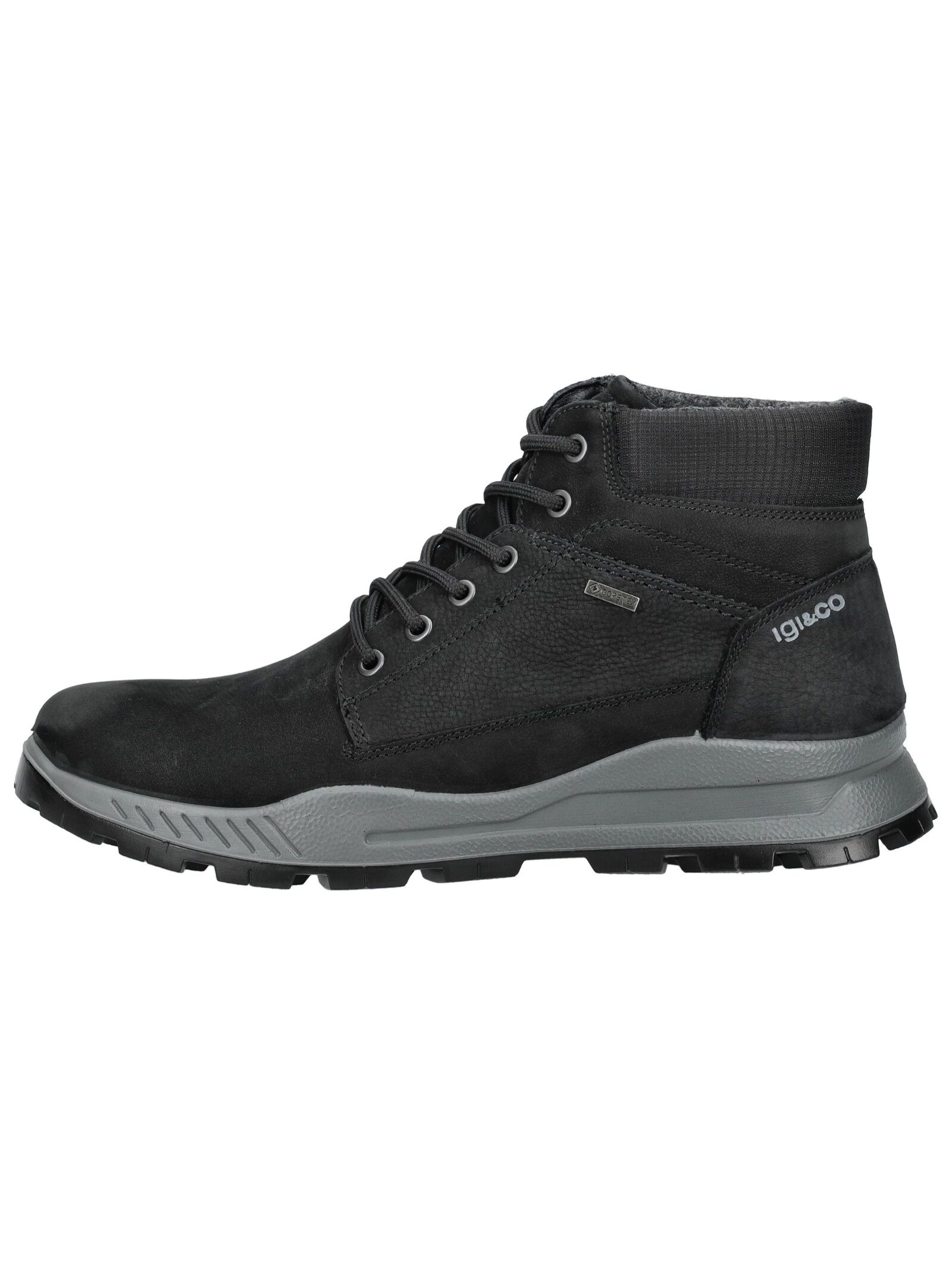IGI & CO Schnürstiefelette »IGI & CO Stiefelette Nubukleder/Textil«