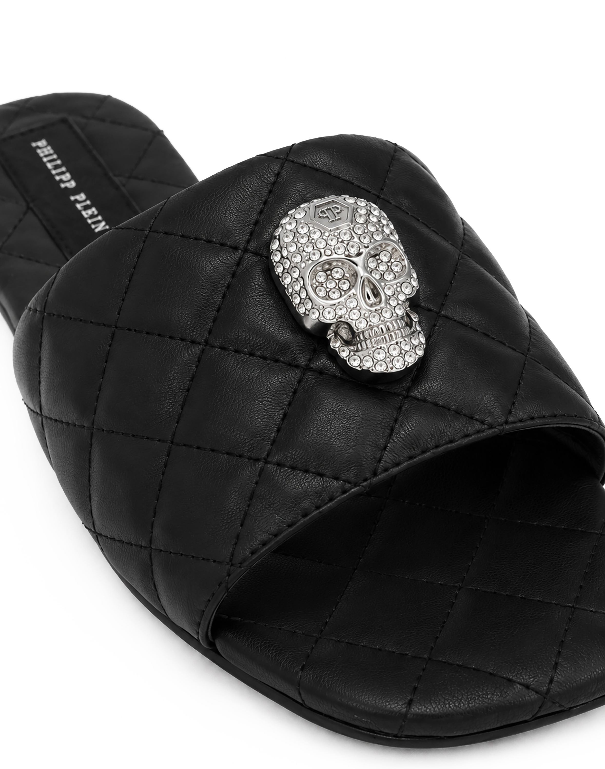 PHILIPP PLEIN Sandale »Skull Mit Schmucksteinen«