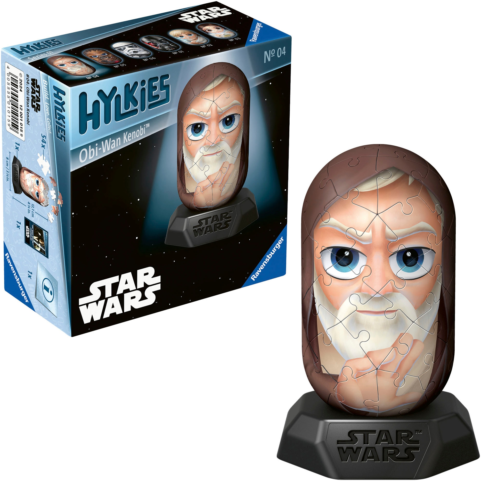 3D-Puzzle »Star Wars Hylkies Sammelfigur #04 Obi-Wan Kenobi«, Made in Europe; FSC® -...