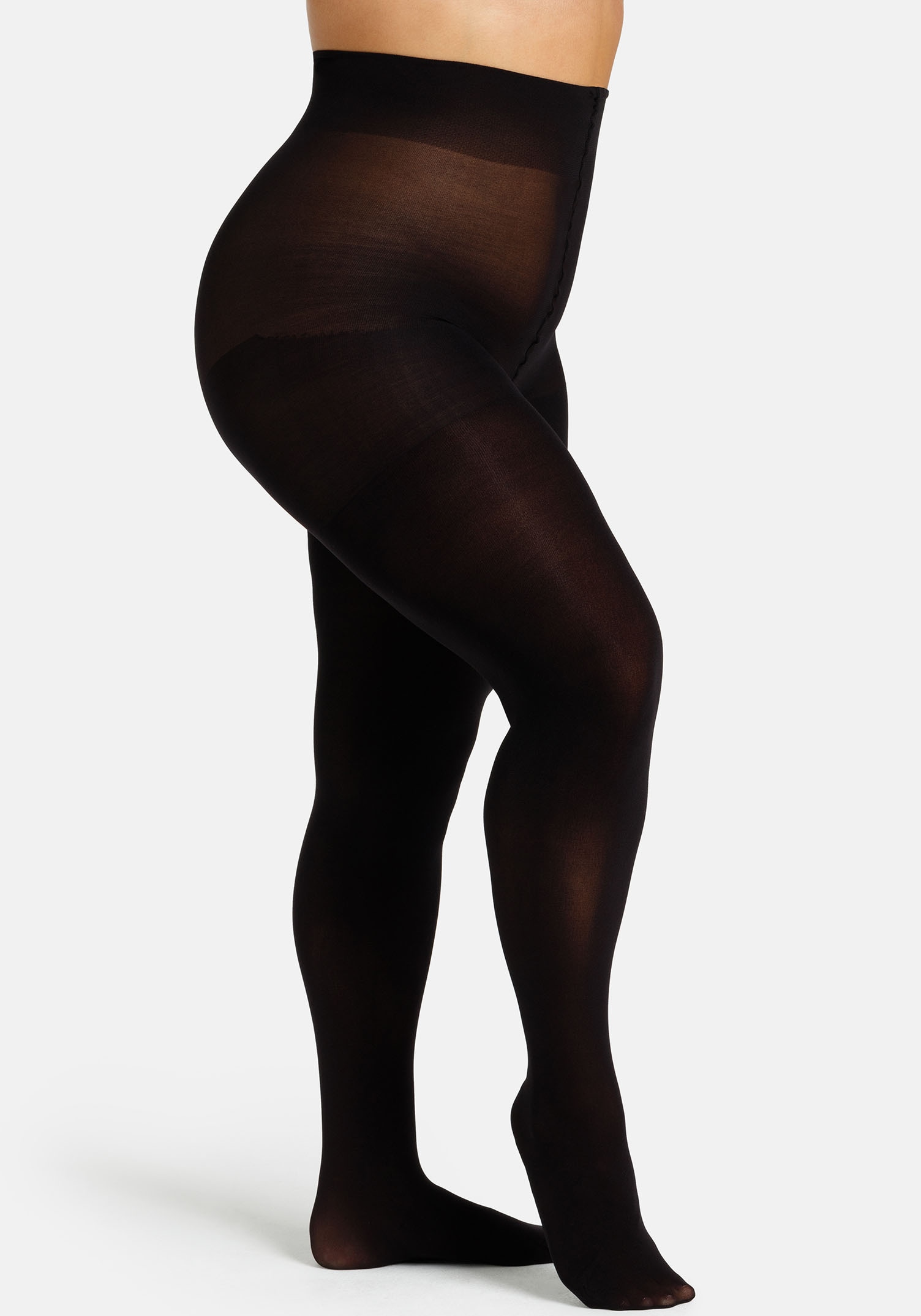 Camano Feinstrumpfhose »fine curvy«, mit großen Größen