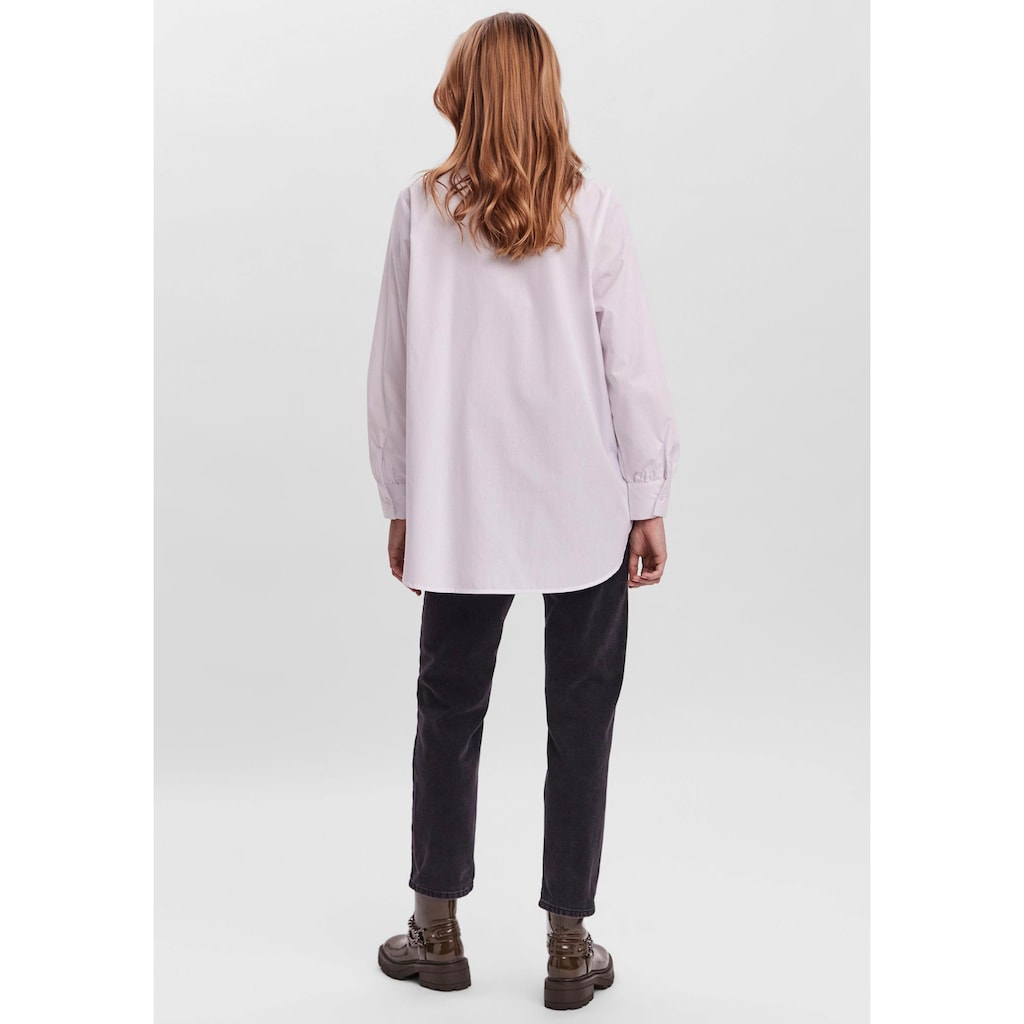 Vero Moda Longbluse »VMELLA L/S BASIC SHIRT NOOS«