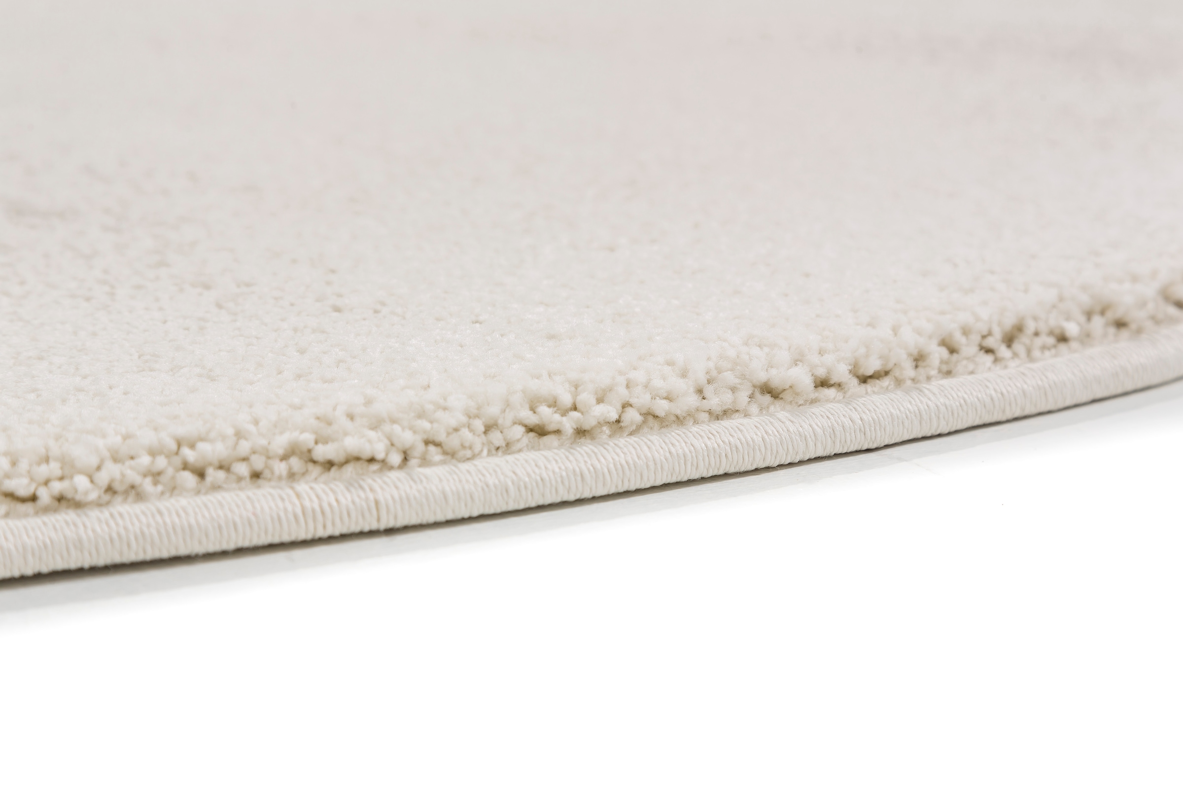 SCHÖNER WOHNEN-Kollektion Teppich »Pure 190« rund 21 mm Höhe Wohnzimmer, Schlafzimmer, uni, leichter Glanz, robuster Kurzflor