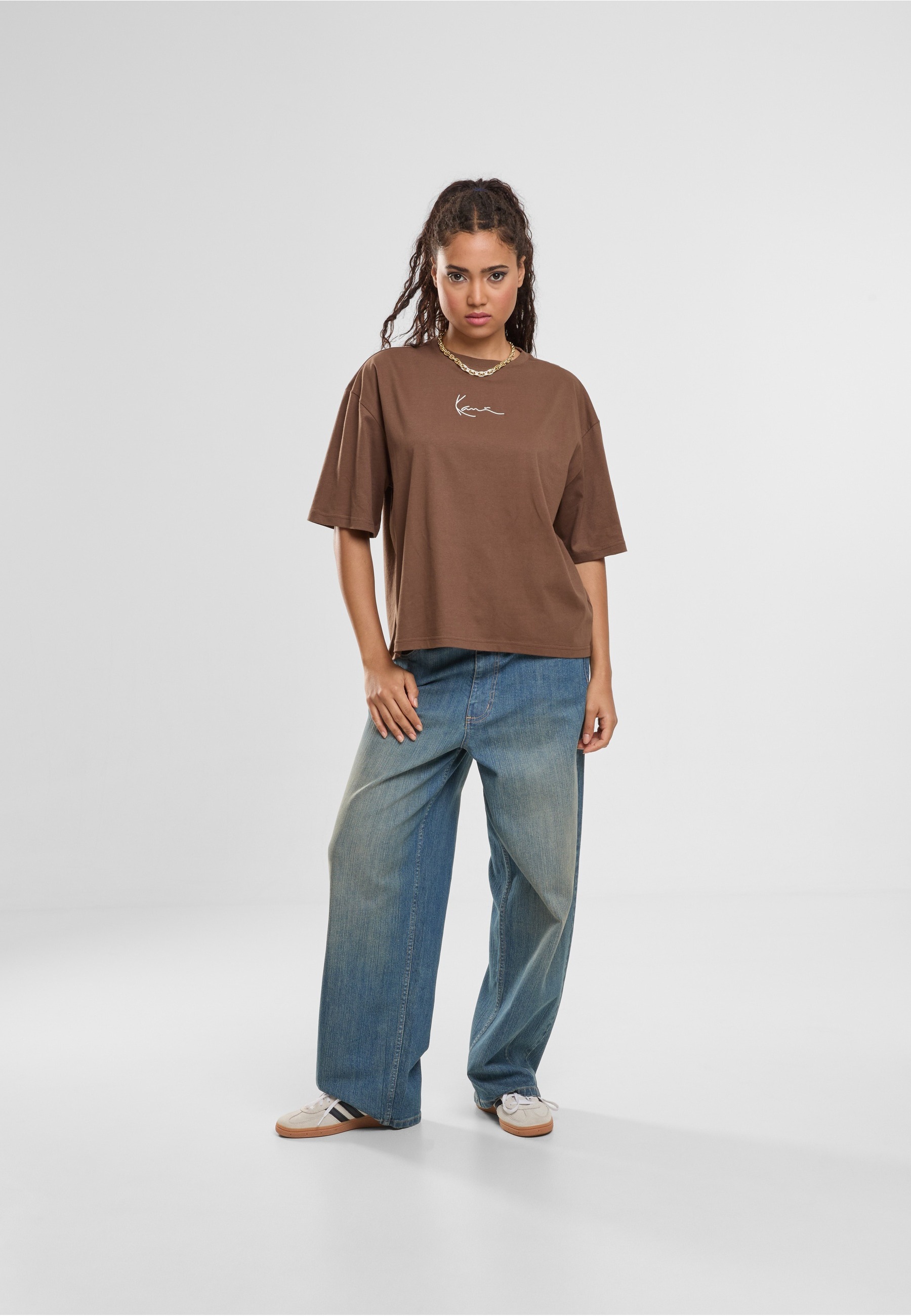 Karl Kani T-Shirt »Karl Kani Signature Stencil Peached Oversized T-Shirt« 1