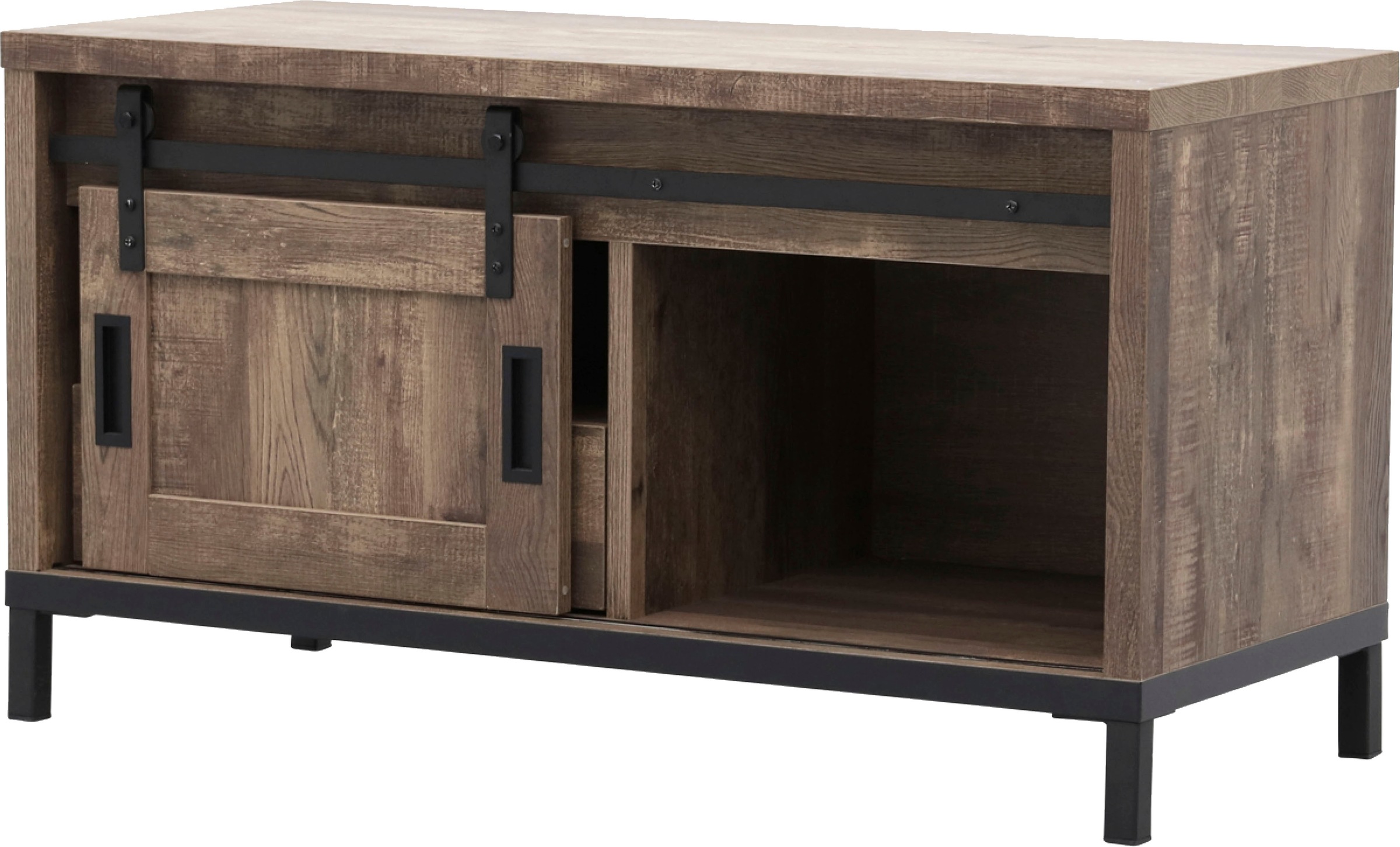 OMG Design TV-Schrank »Stanley Lowboard«, mit Schiebetür, Breite 120 cm, in zwei Breiten