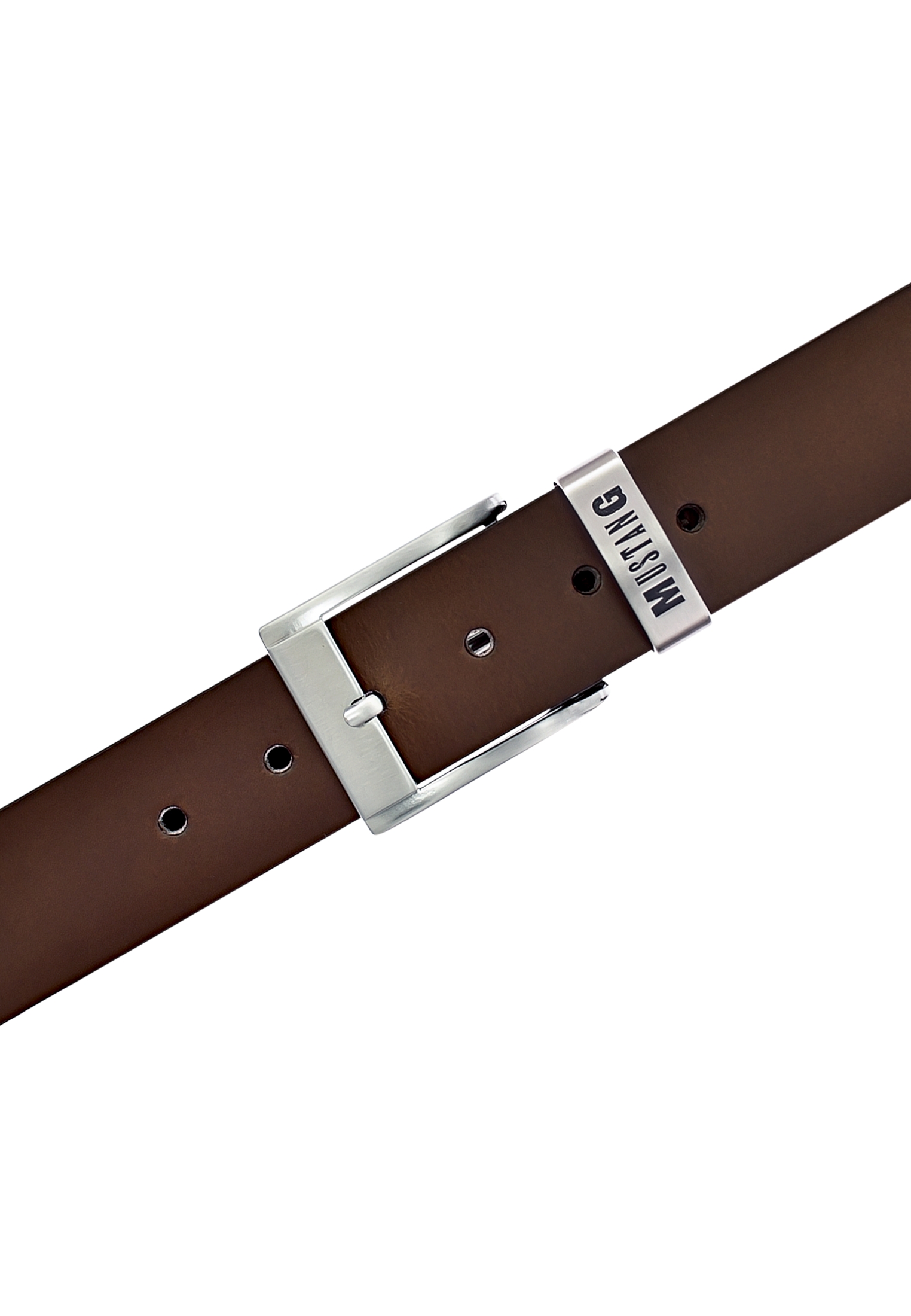 MUSTANG Ledergürtel, Feine Haarnarbung, Vintagecharakter, 4 cm günstig online kaufen