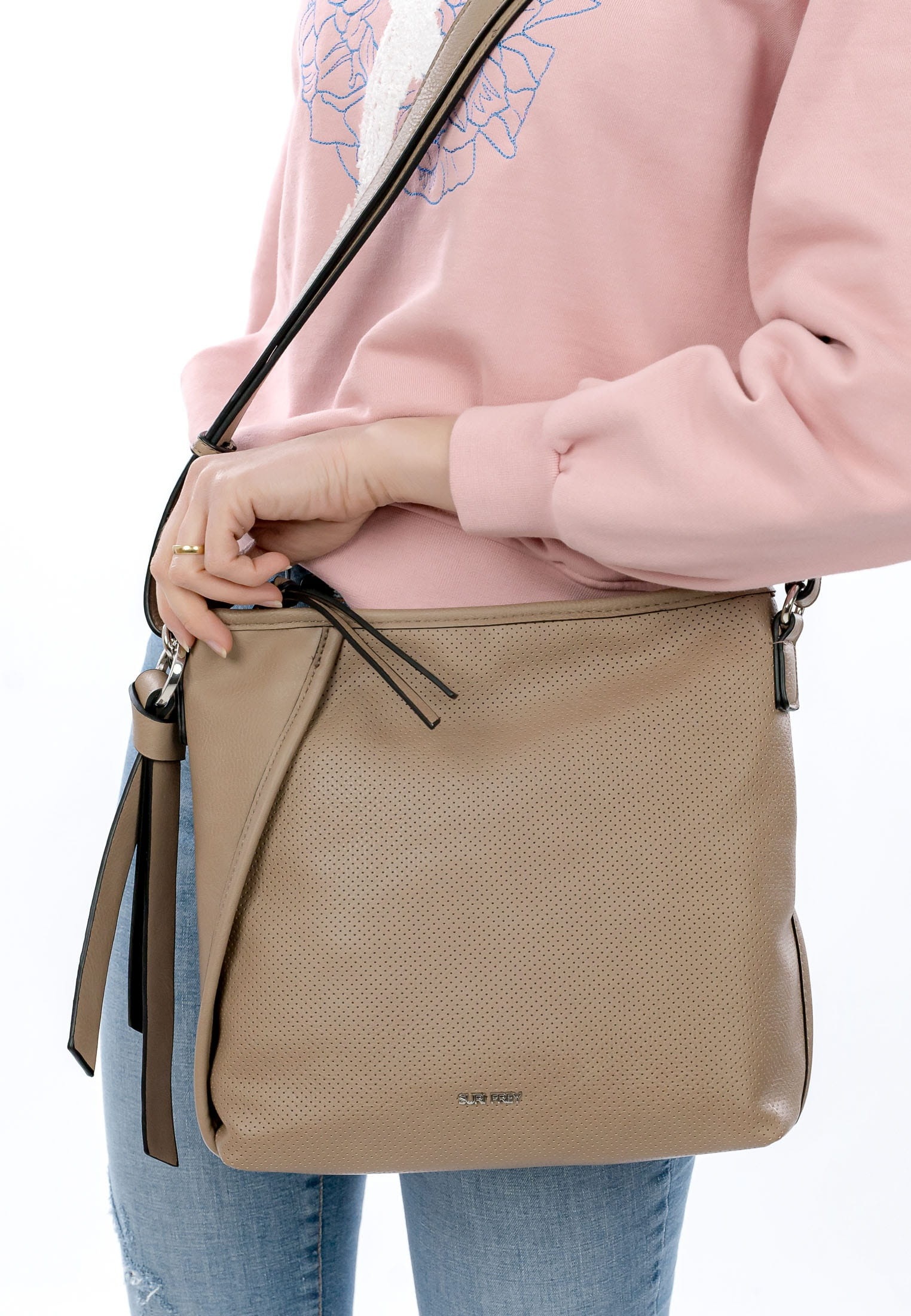 Suri Frey Bandoulière 16690-900 Taupe One Size male 3