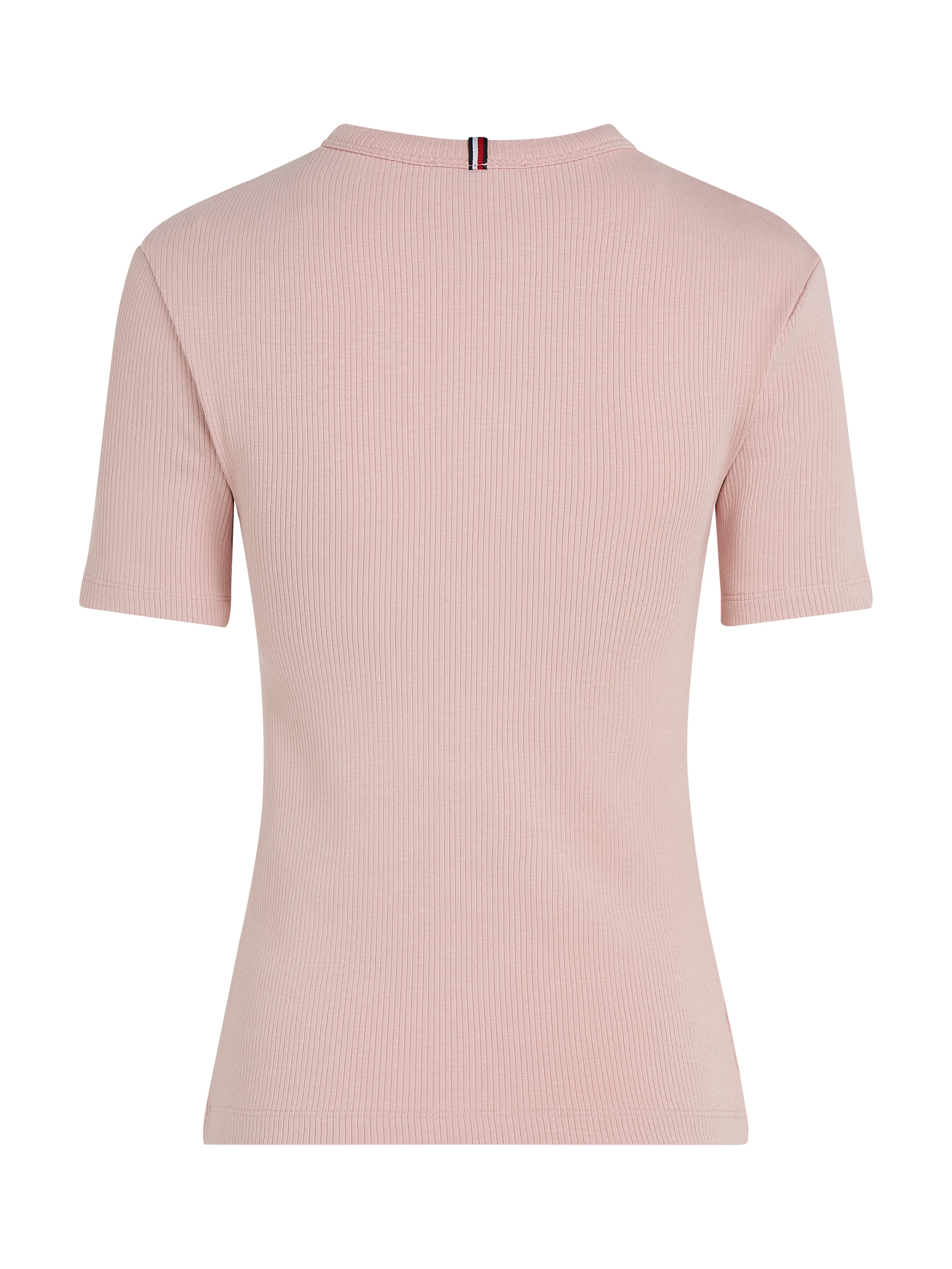 Tommy Hilfiger Kurzarmshirt »5X2 RIB C-NK SS«, mit Rundhals, Kurzarm