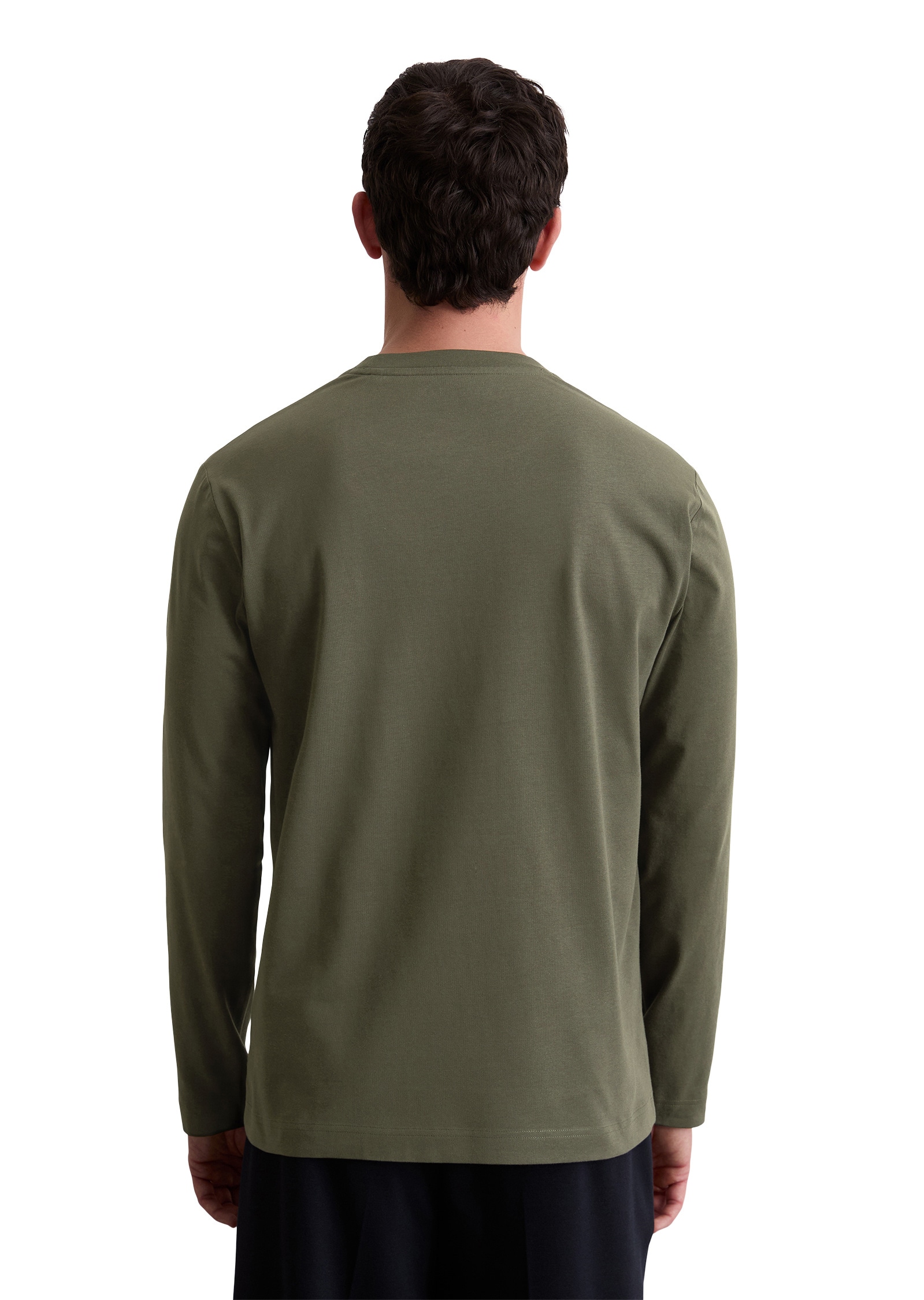 Marc O'Polo Langarmshirt »aus reiner Bio-Baumwolle«