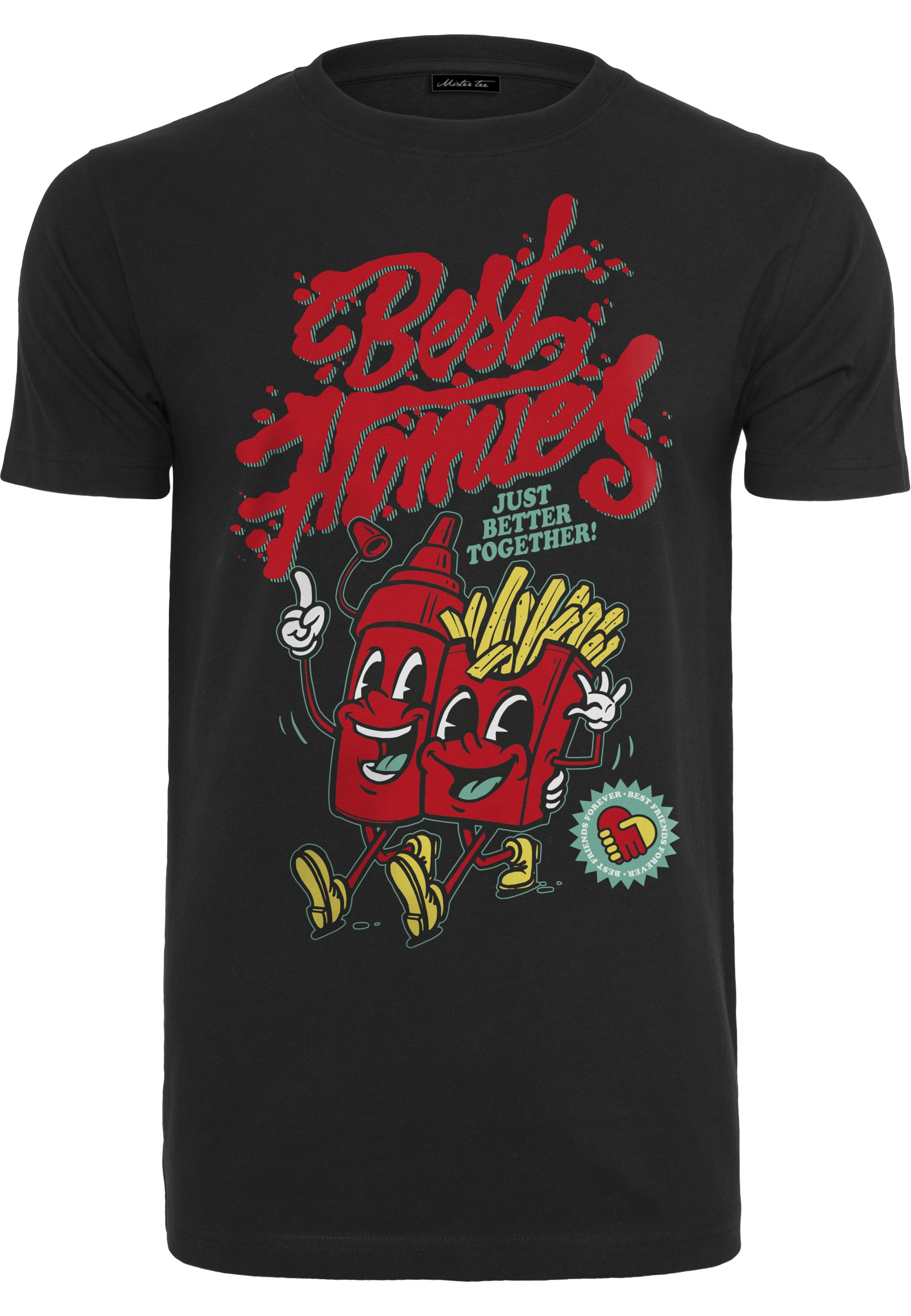 MisterTee T-Shirt "MisterTee Herren Best Homies Tee" 1 Stk.