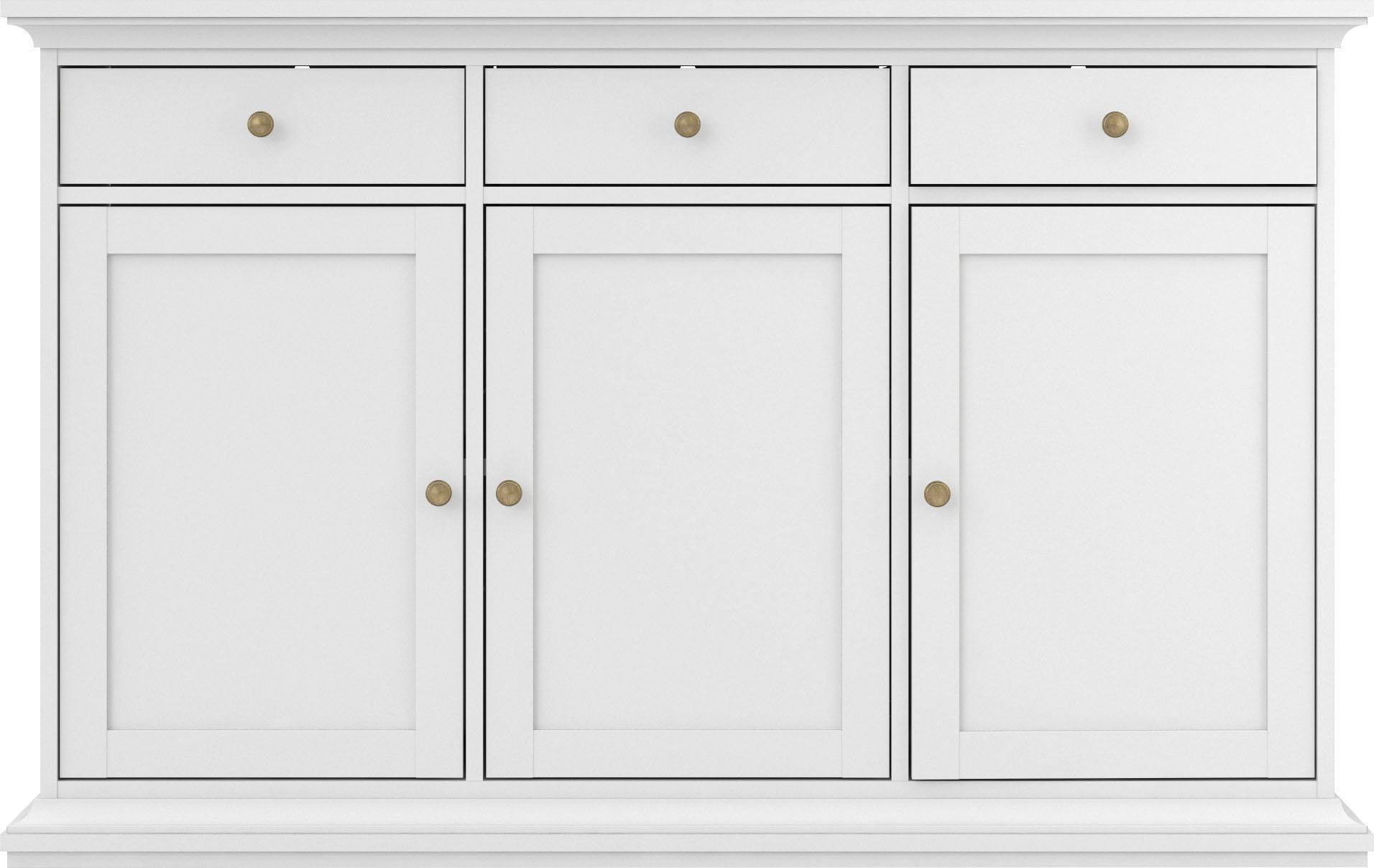 Home affaire Kommode "Paris" mit vielen Staurammöglichkeiten und einer Rahm günstig online kaufen