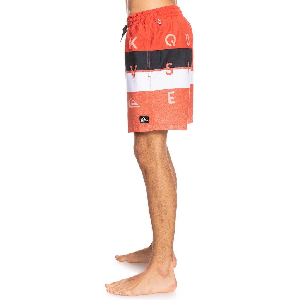 Quiksilver Badeshorts »Word Block 17"«