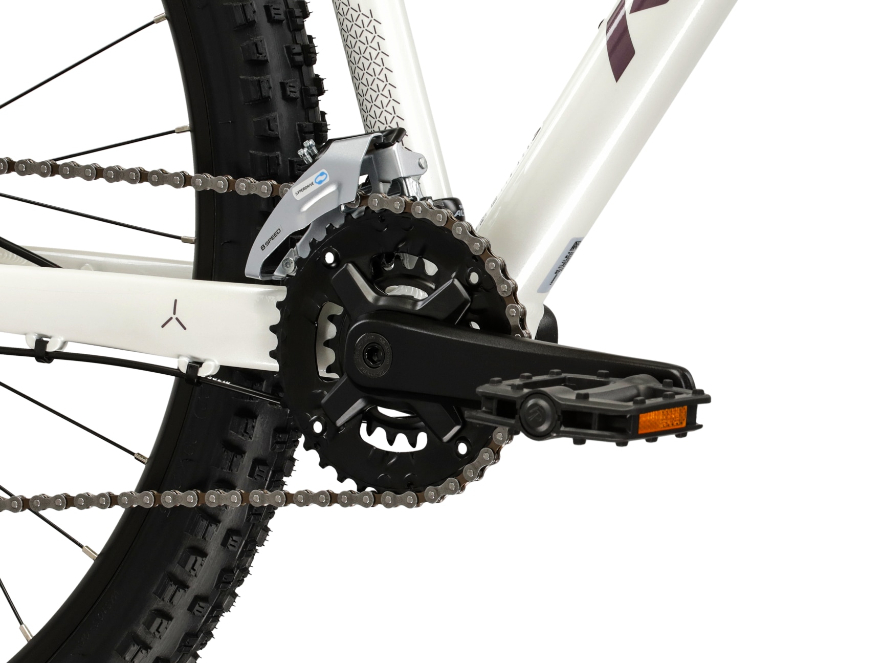 Kross Mountainbike »KROSS Mountainbike Hardtail 29" LEA 4.0 weiß 16 Gänge« 16 Gang Shimano ACERA M3020 Schaltwerk Kettenschaltung