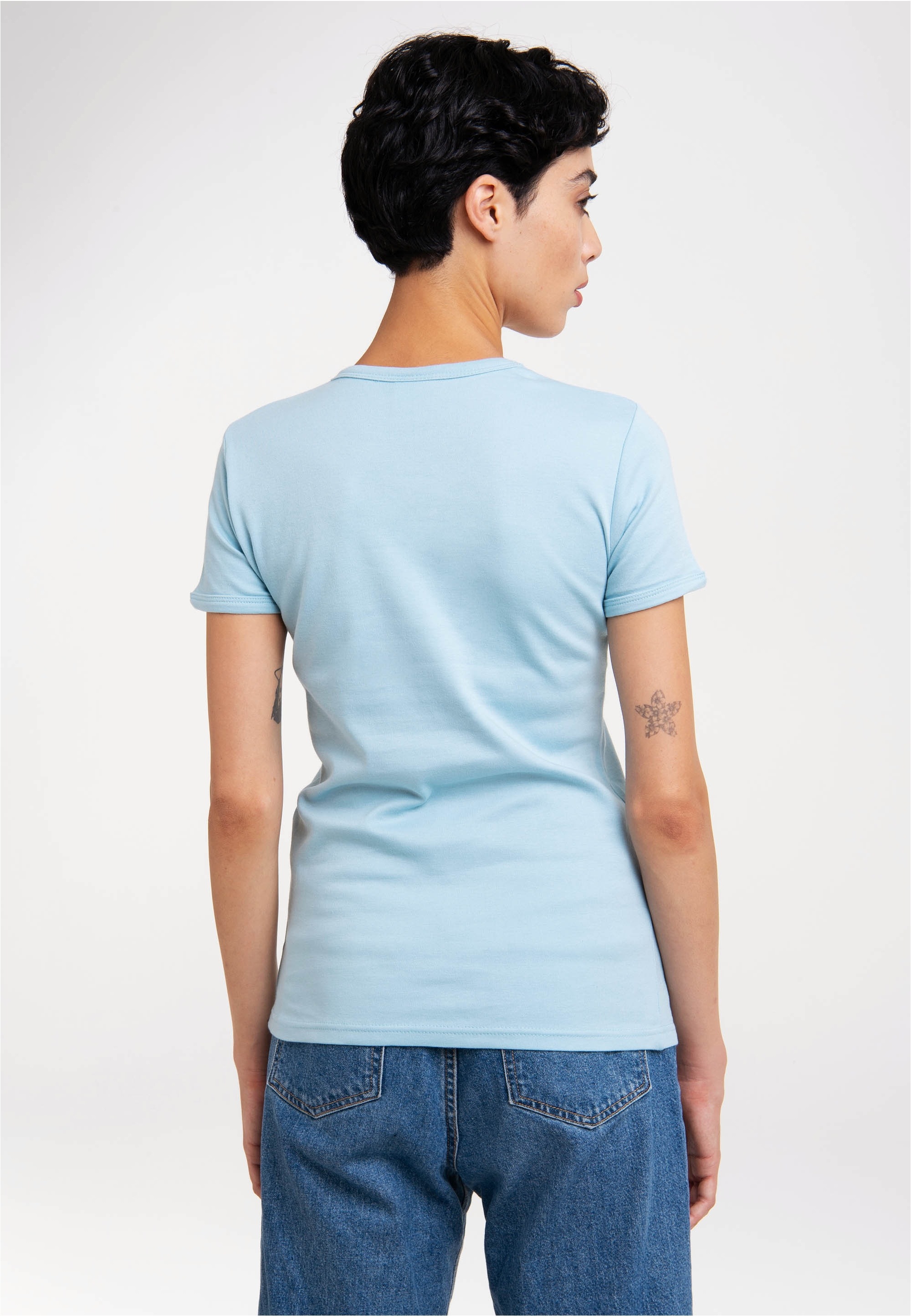 LOGOSHIRT T-Shirt »Ernie und Bert«, mit lizenziertem Originaldesign