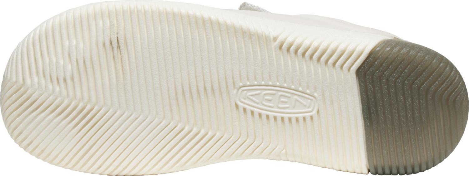 Barfußschuh KEEN "KNX LACE", Damen, Gr. 40,5, weiß (star weiß, star weiß), Leder, Schuhe Halbschuh Barfußschuh Schnürschuh 2