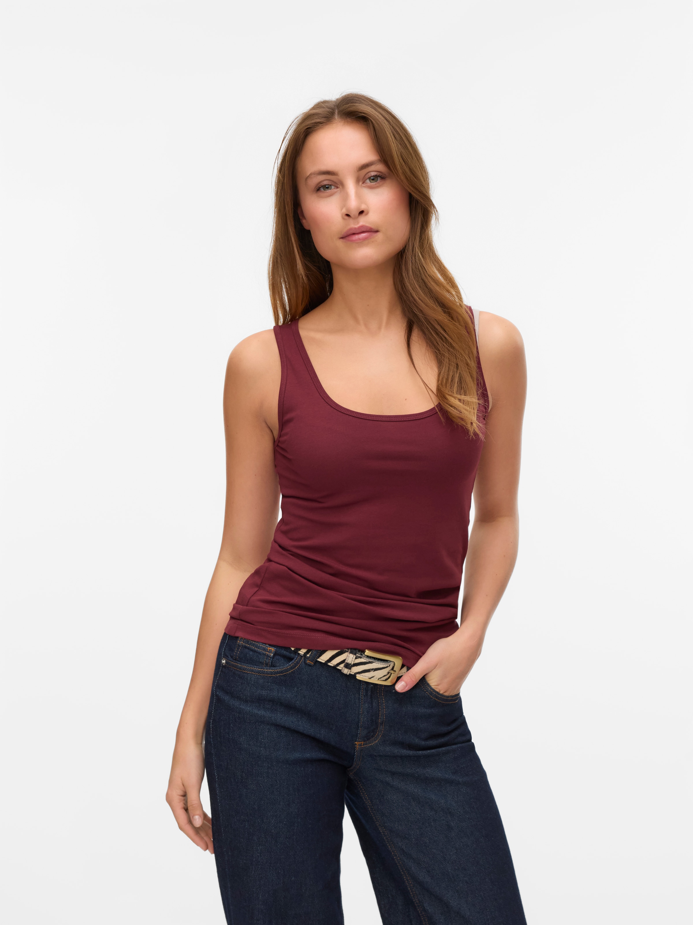 Vero Moda Tanktop "VMLULU LONG TANK TOP JRS GA NOOS" günstig online kaufen