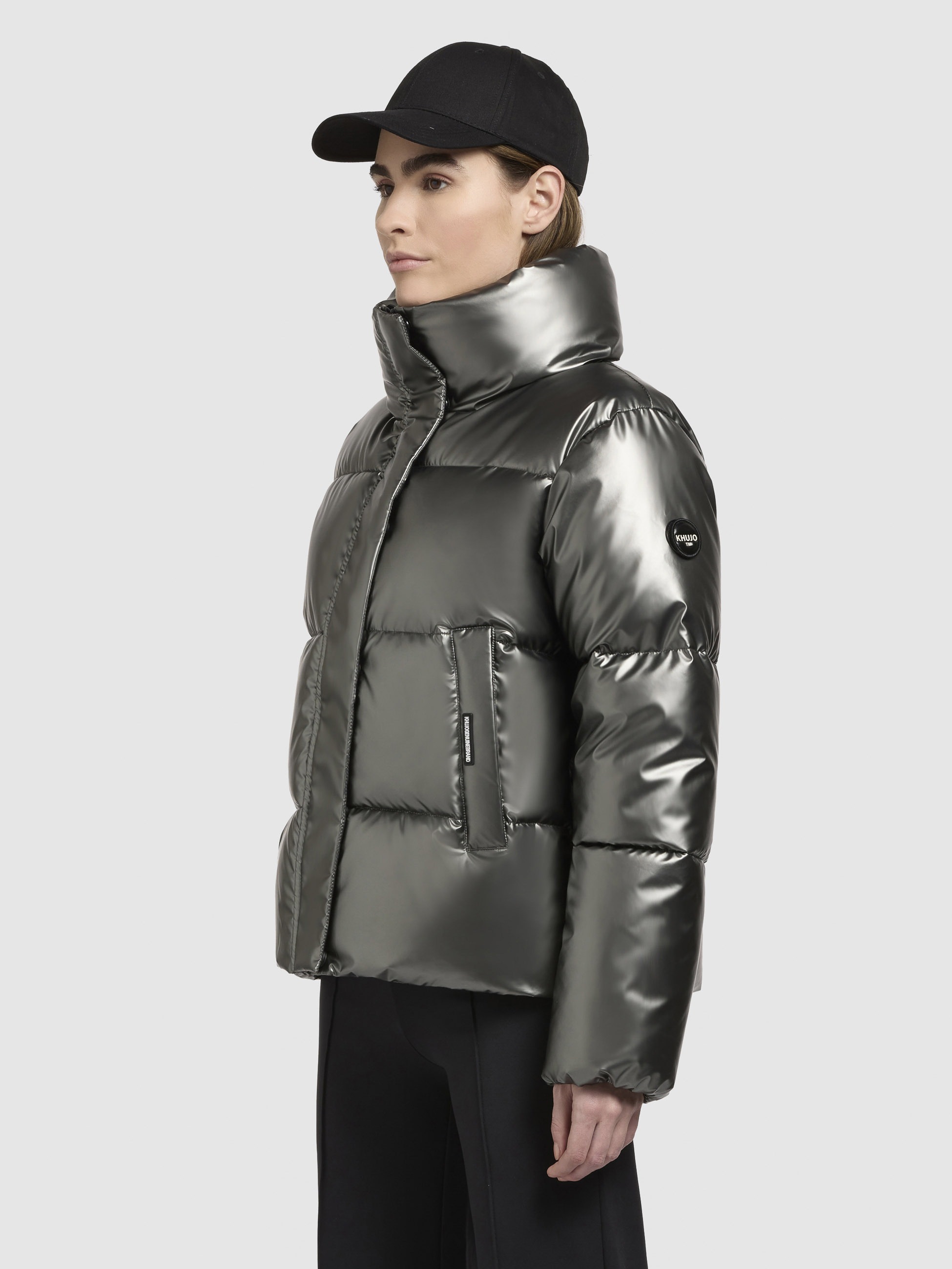 khujo Steppjacke »RINJA SHINY« ohne Kapuze