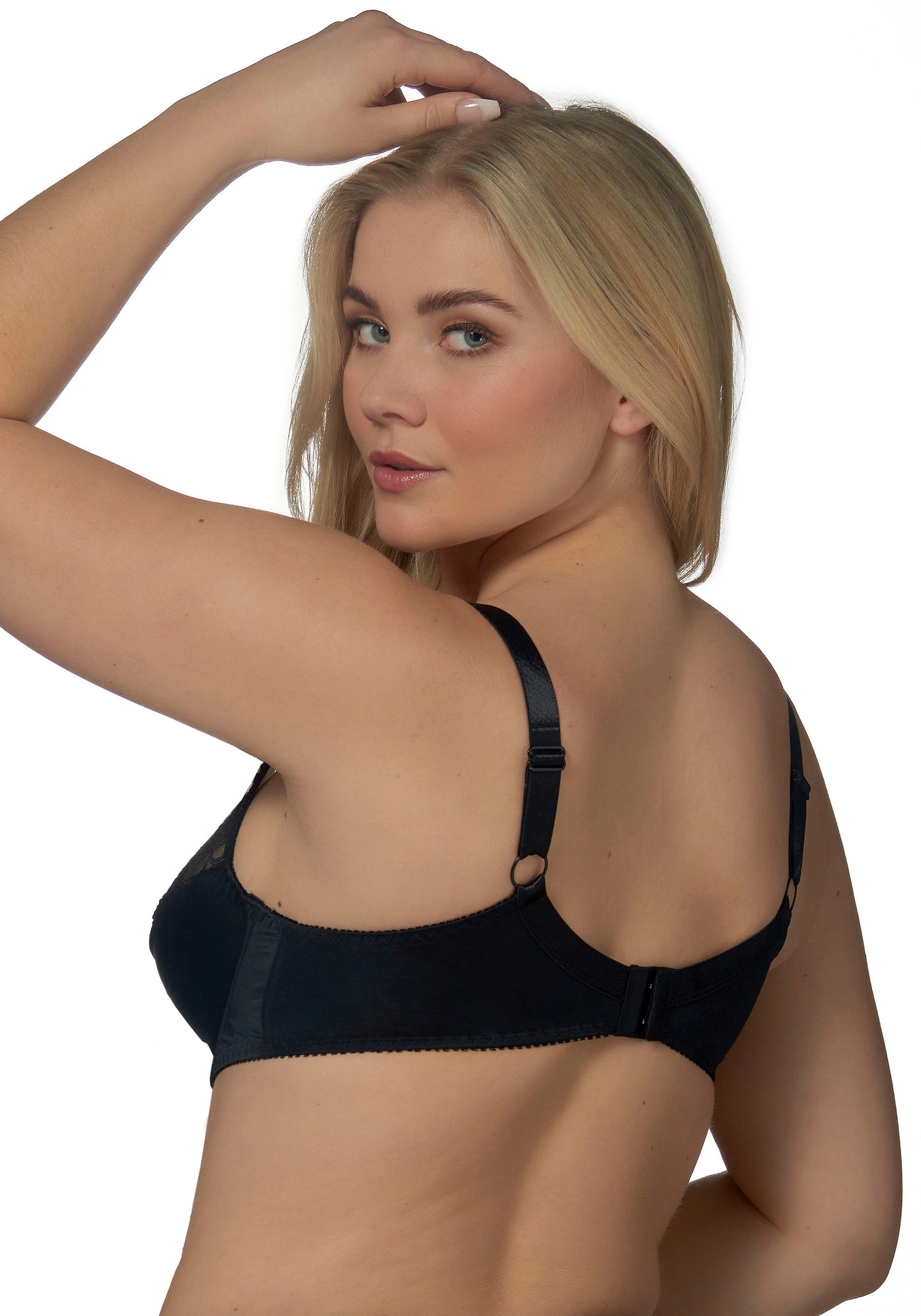 Elbrina Bügel-BH »EMBROIDERY«, mit feiner Spitzenverzierung für | BAUR