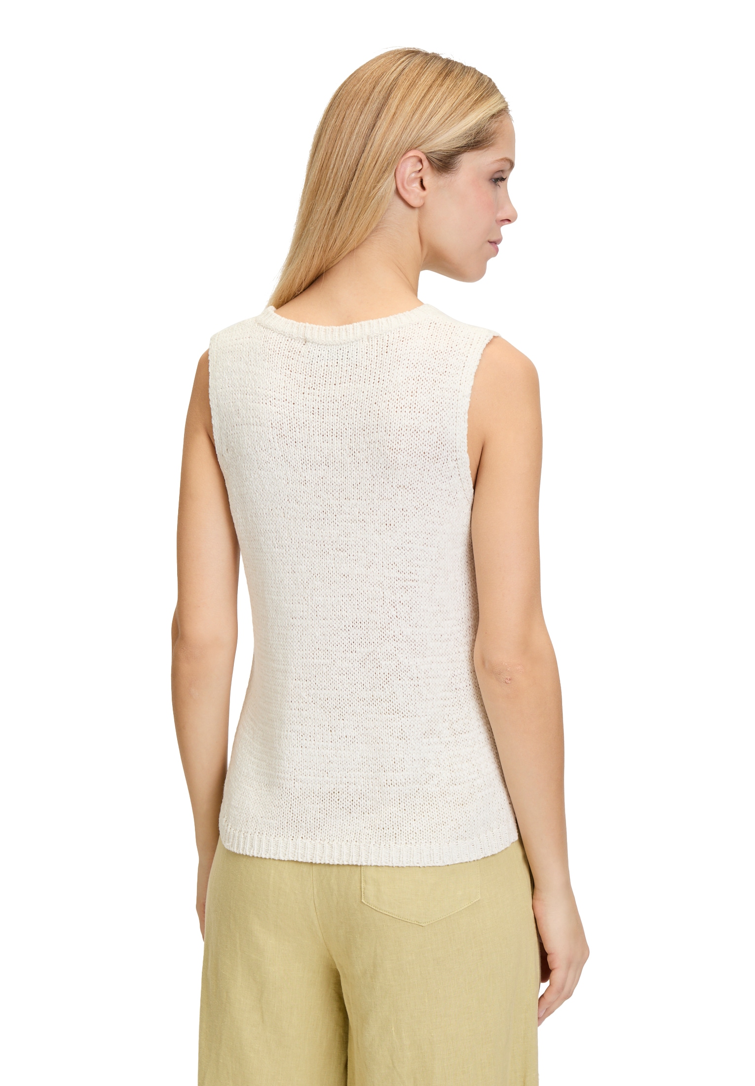 Cartoon Stricktop »Cartoon Strick-Top mit Rundhalsausschnitt«, Rippbündchen