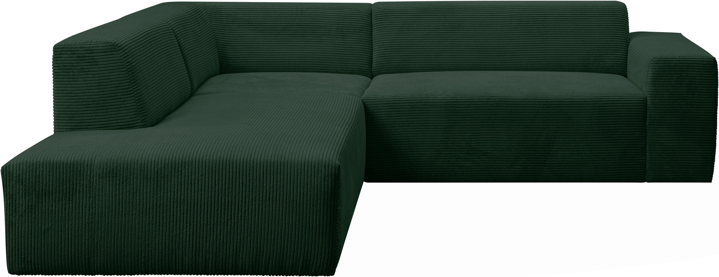 WERK2 Ecksofa "Zeus-M, tolles Sofa mit schönen Details, L-Form", Curvy Tren günstig online kaufen