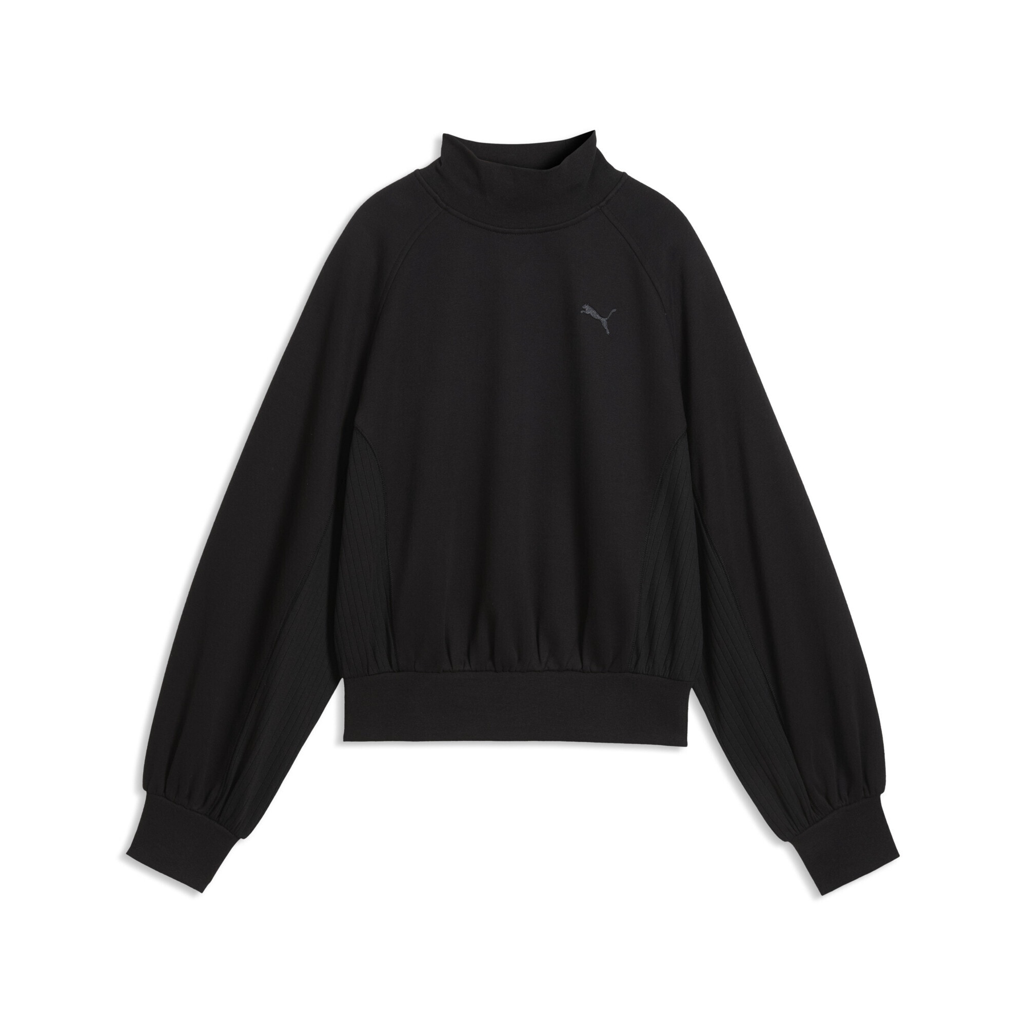 PUMA Sweatshirt "HER Relaxed Crew Sweatshirt mit Stehkragen Damen"