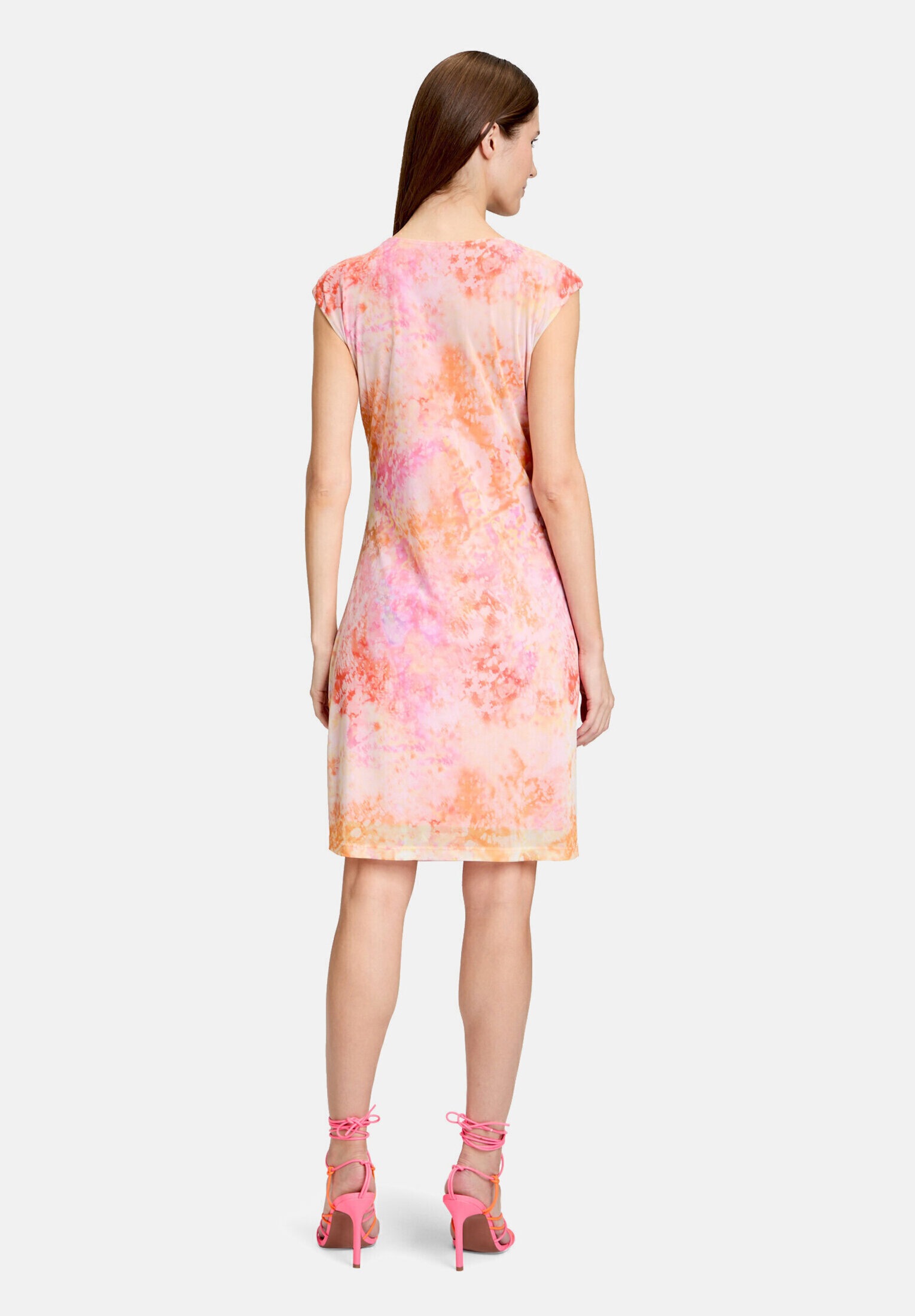 Cartoon Druckkleid »Damen ohne Arm« Ohne Tasche Muster