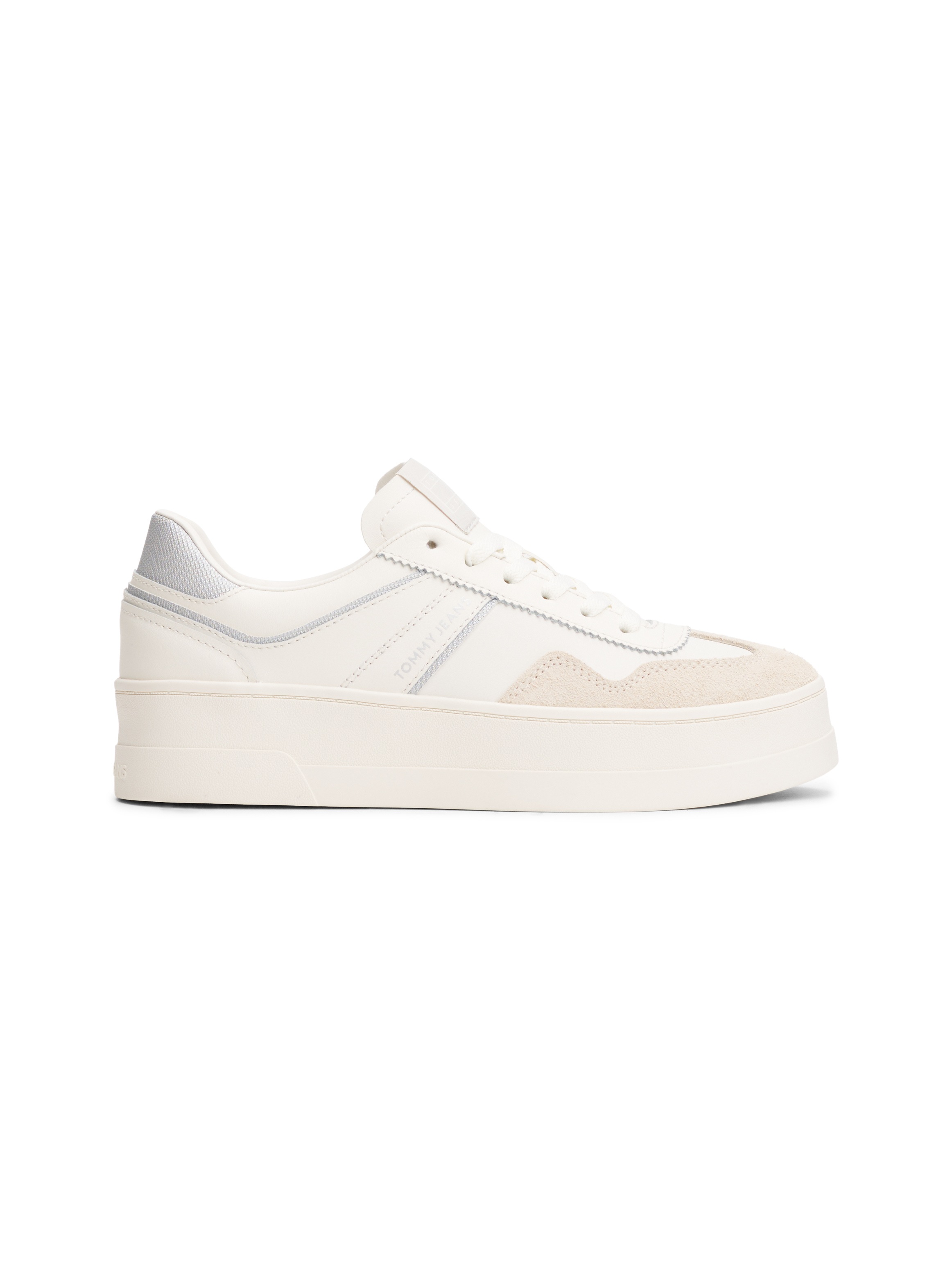 Tommy Jeans Plateausneaker "THE GREENWICH FLATFORM", Freizeitschuh, Halbsch günstig online kaufen