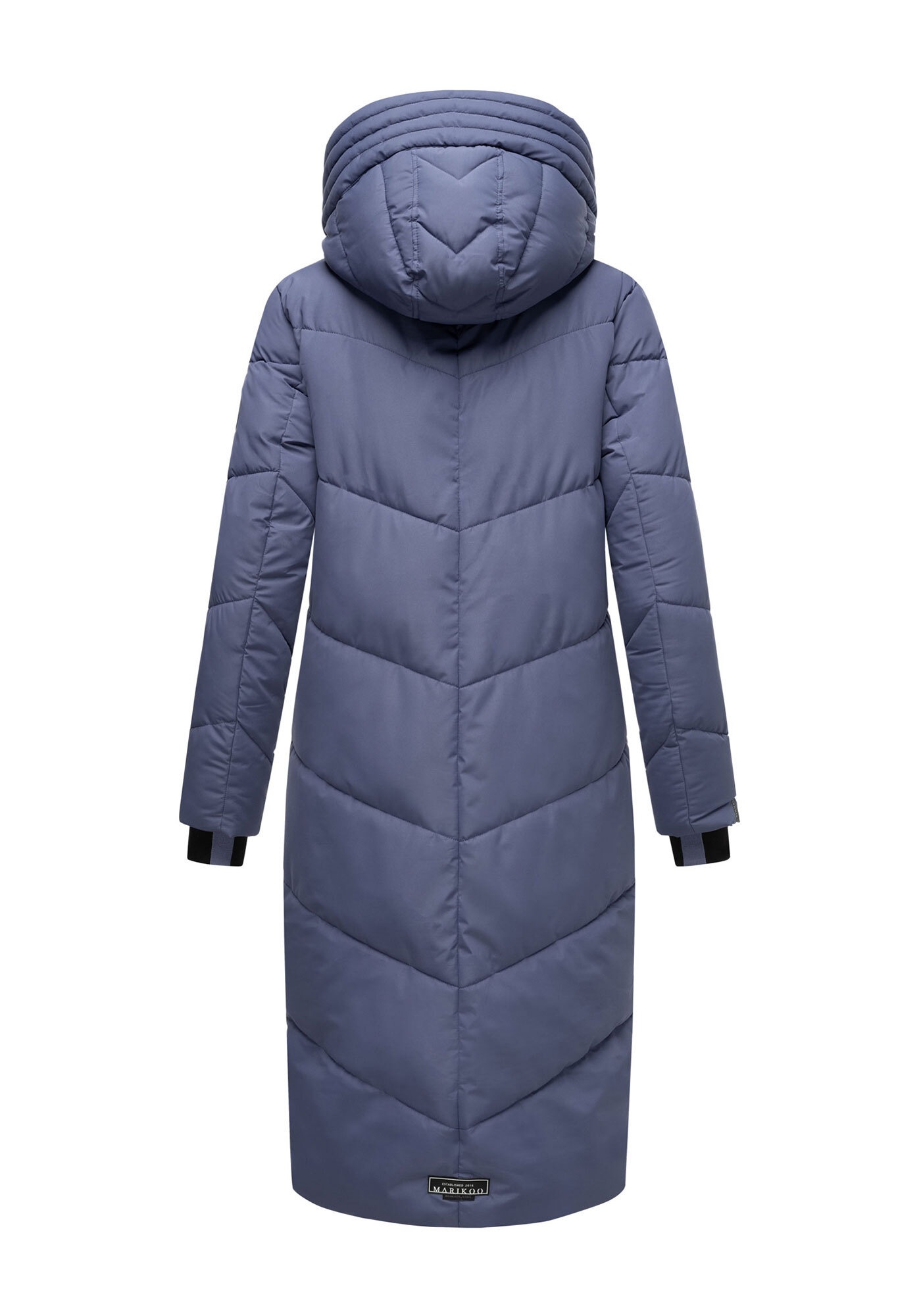 Marikoo Winterjacke »Nadaree XVI«, Stepp Mantel mit großer Kapuze