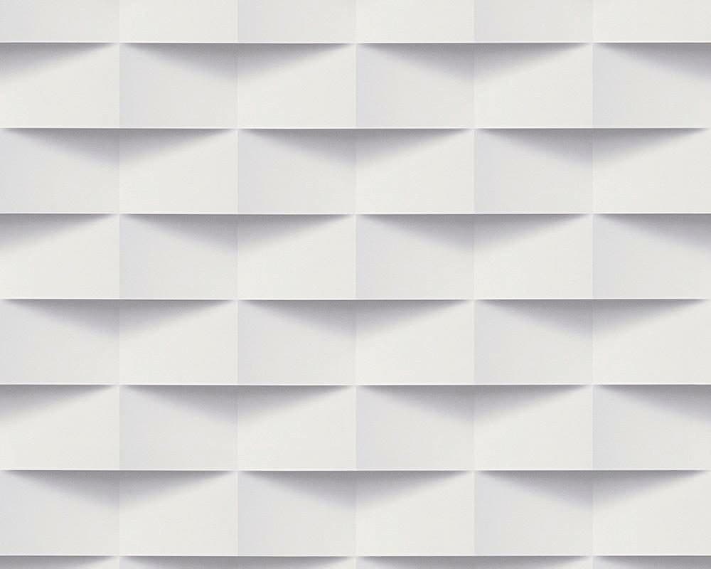living walls Vliestapete "Scandinavian" 3D-Optik geometrisch grafisch leicht strukturiert Grafik Tapete 3D Effekt Tapeten Wohnzimmer Schlafzimmer Küche Design