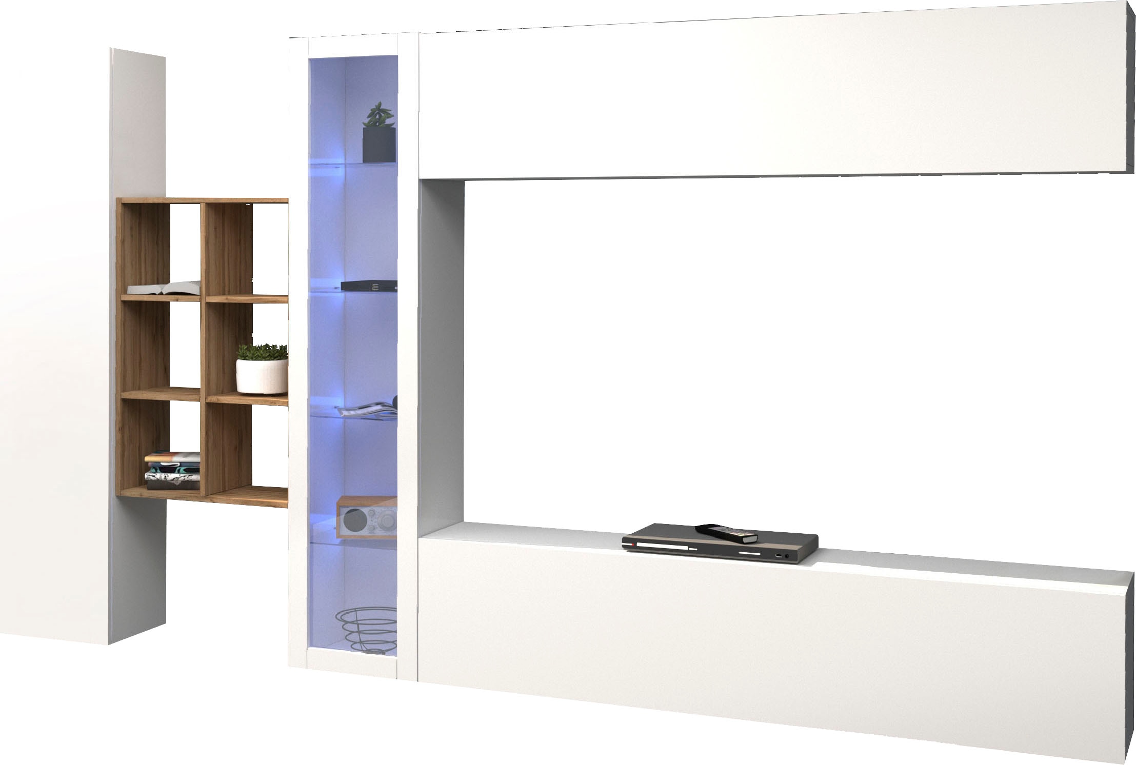 Home affaire Wohnwand "Maruska" 1 Stk. tlg. günstig online kaufen