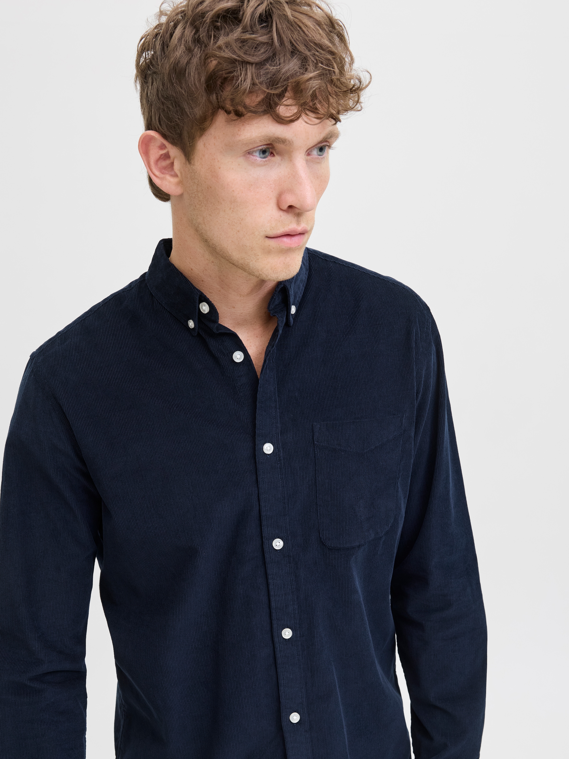 Jack & Jones Langarmhemd »JJECLASSIC CORD SHIRT L/S SN«