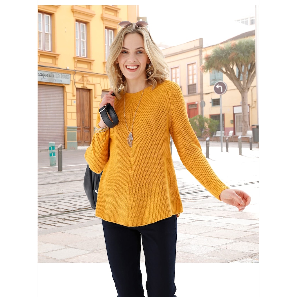 Ambria Rundhalspullover »Pullover«