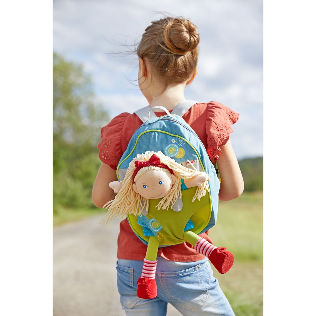 Haba Puppen Trage »Kinder-Puppenrucksack Sommerwiese«