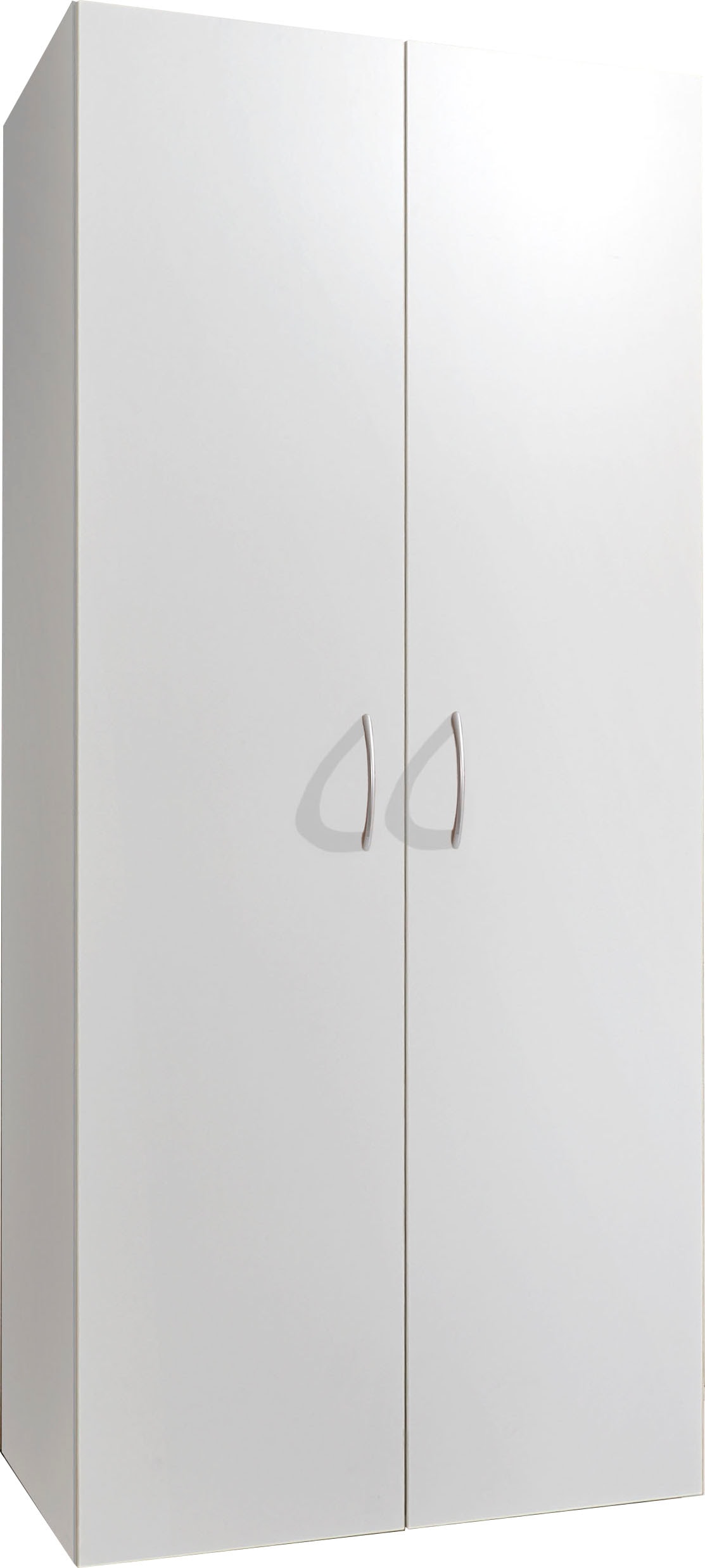 Kleiderschrank WIMEX, B:80cm H:185cm T:40cm, weiß, Flur, Schränke, "Multiraumkonzept der Schrank für dein Zuhause", Schlafzimmerschrank Garderobe