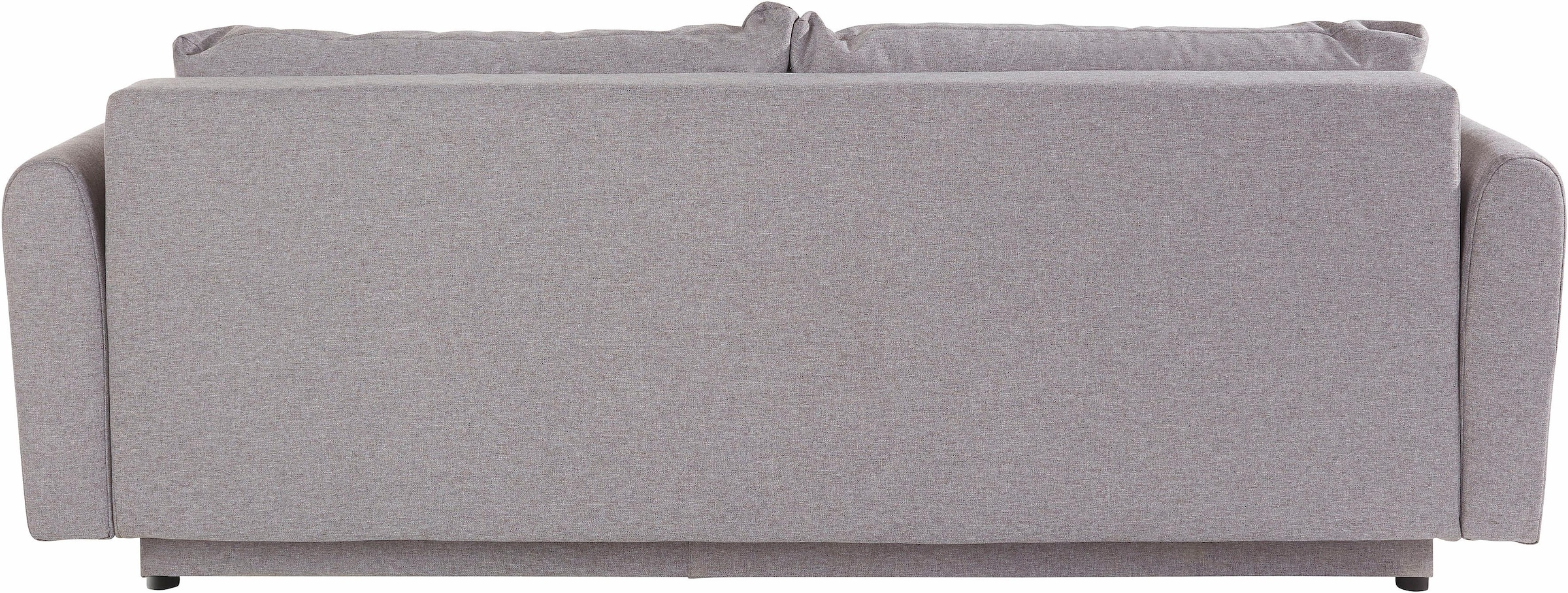 INOSIGN Schlafsofa Nordic, inklusive Bettkasten und Zierkissen